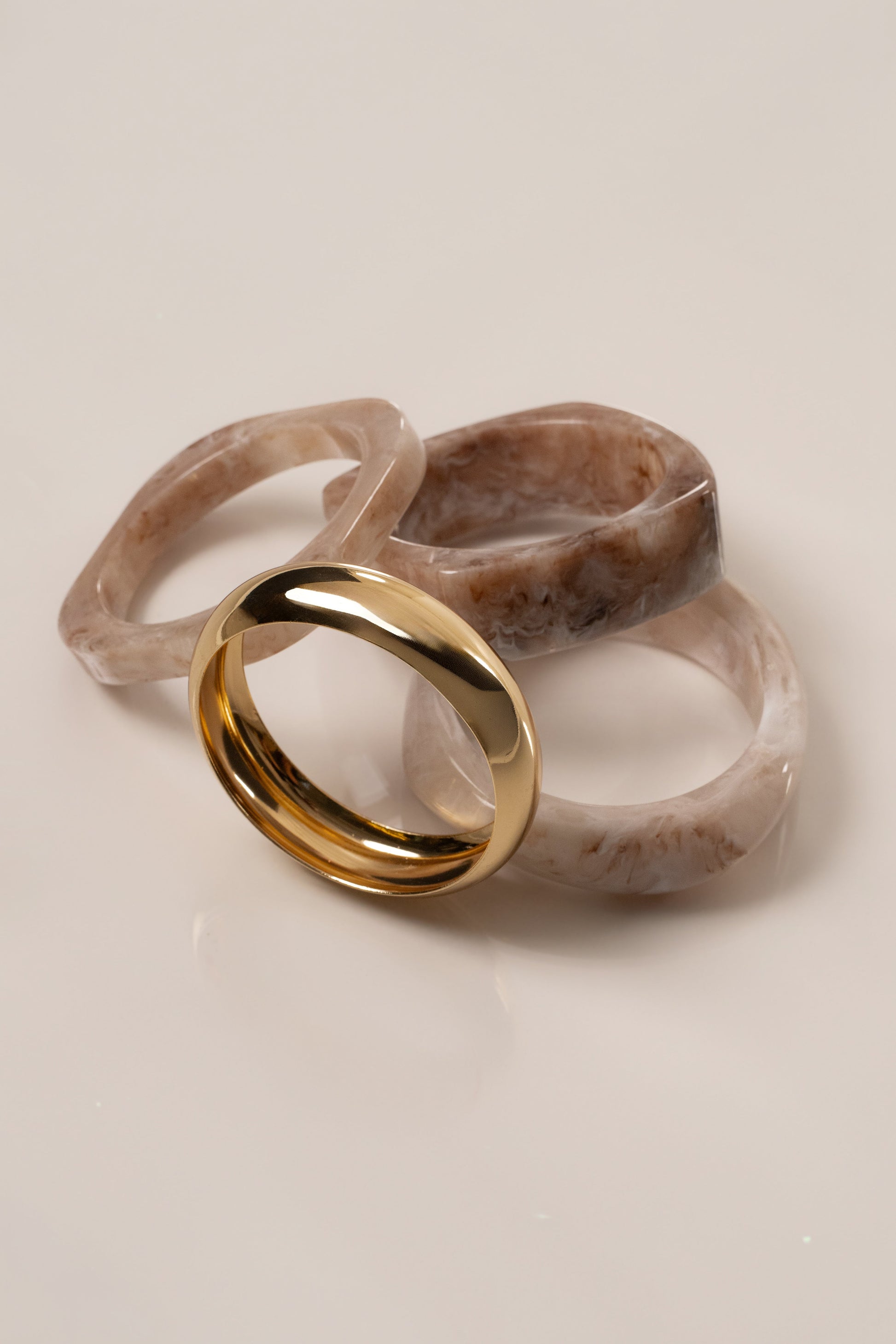 Gold Fira Bracelet Set JLUXLABEL