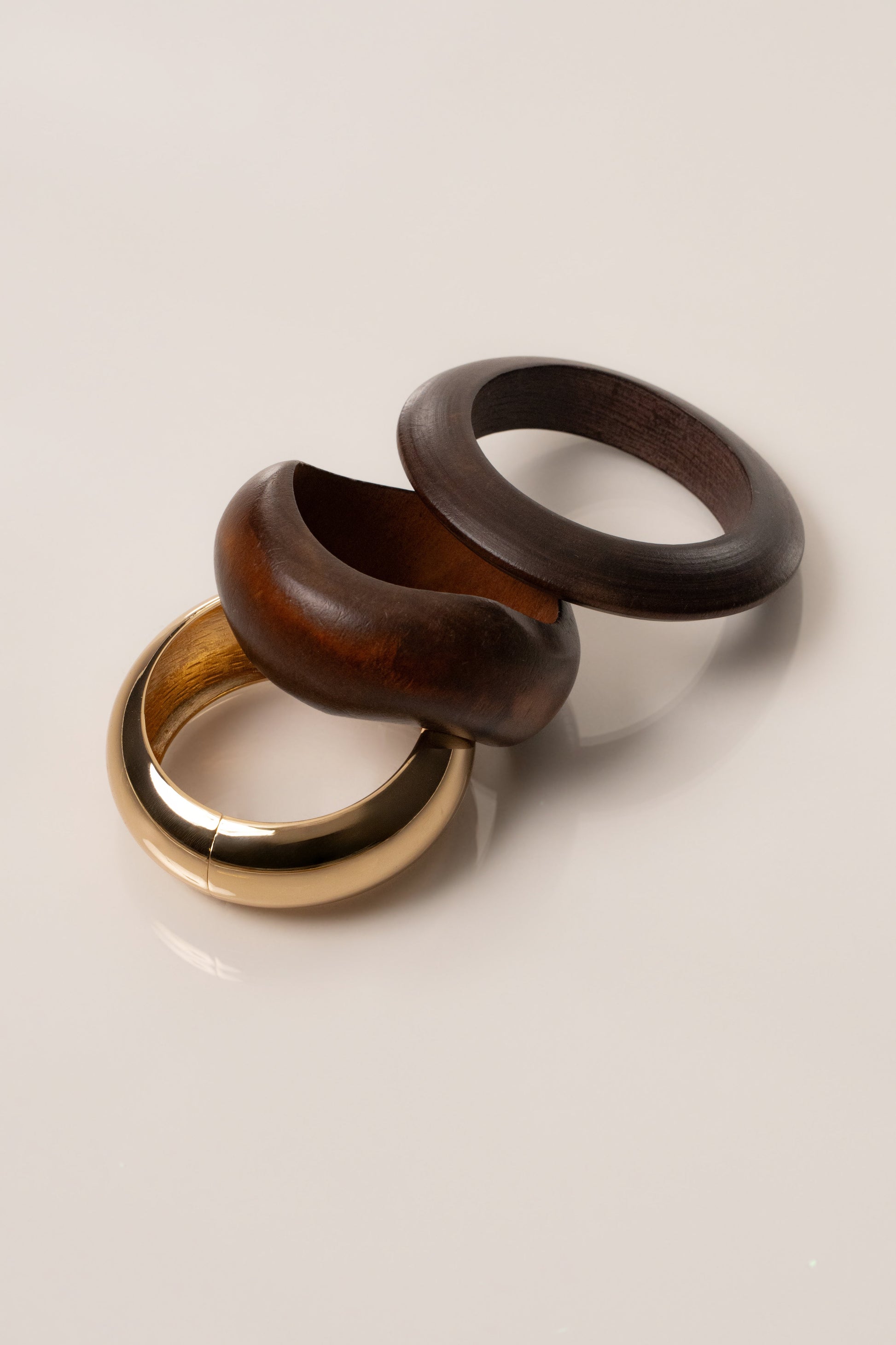 Gold Kora Bracelet Set JLUXLABEL