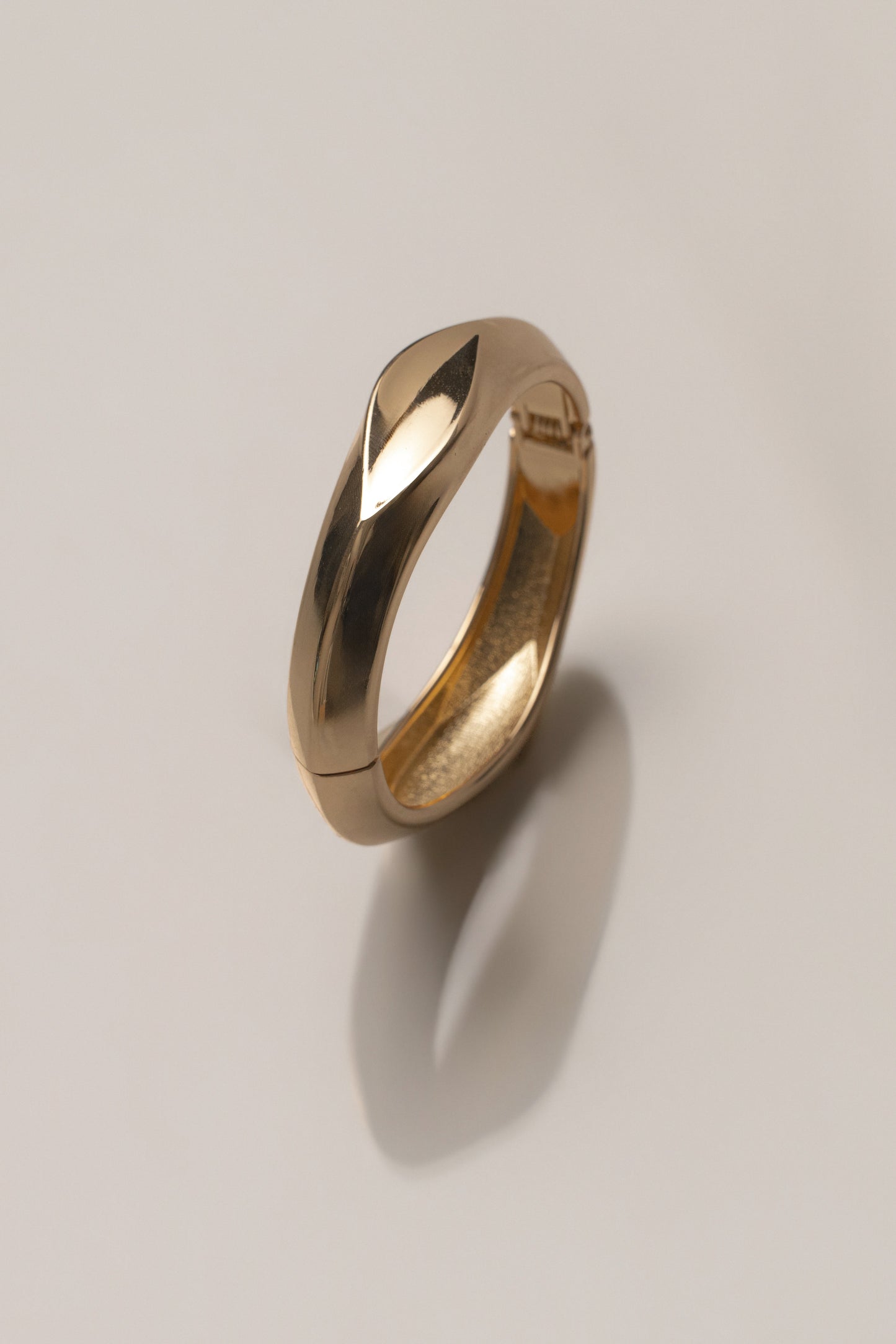 Gold Daniela Hinge Bracelet JLUXLABEL