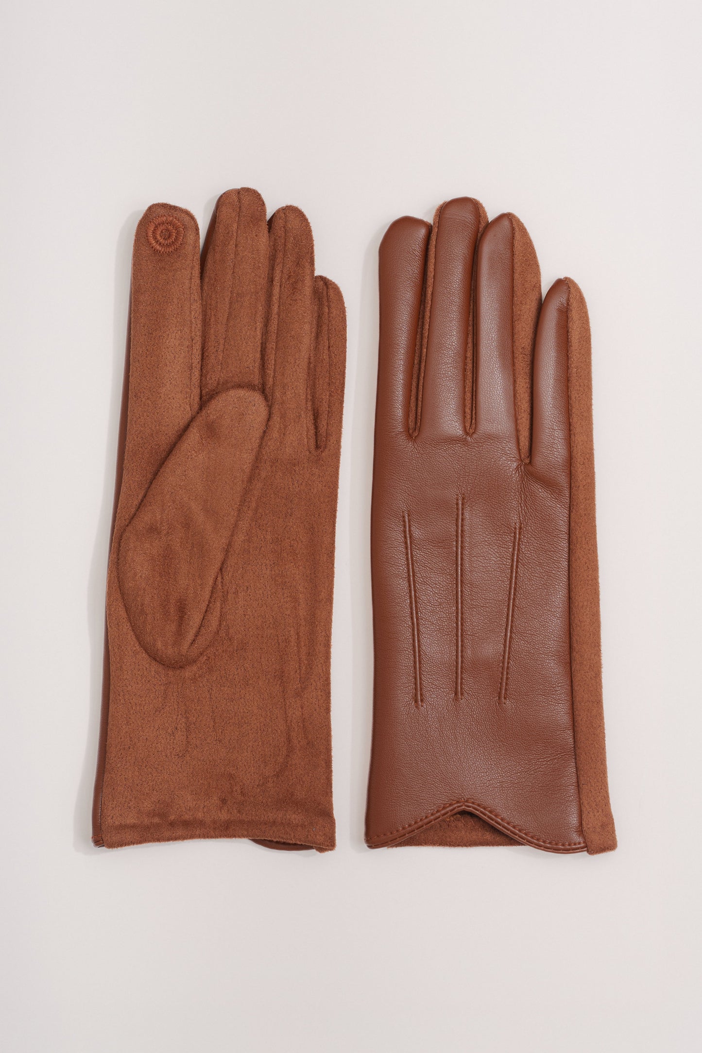 Terra Cotta Après Ski Gloves JLUXLABEL