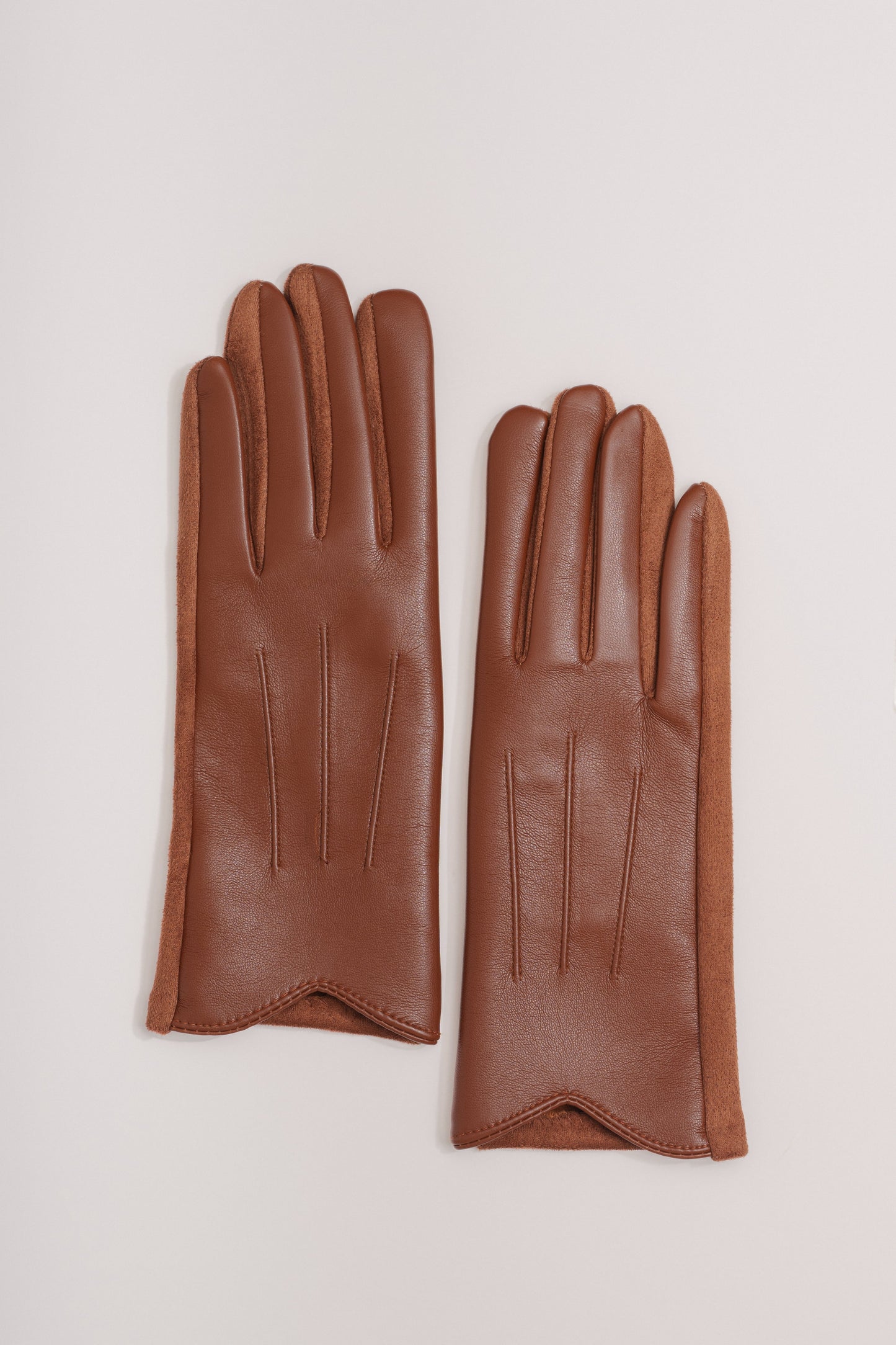 Terra Cotta Après Ski Gloves JLUXLABEL
