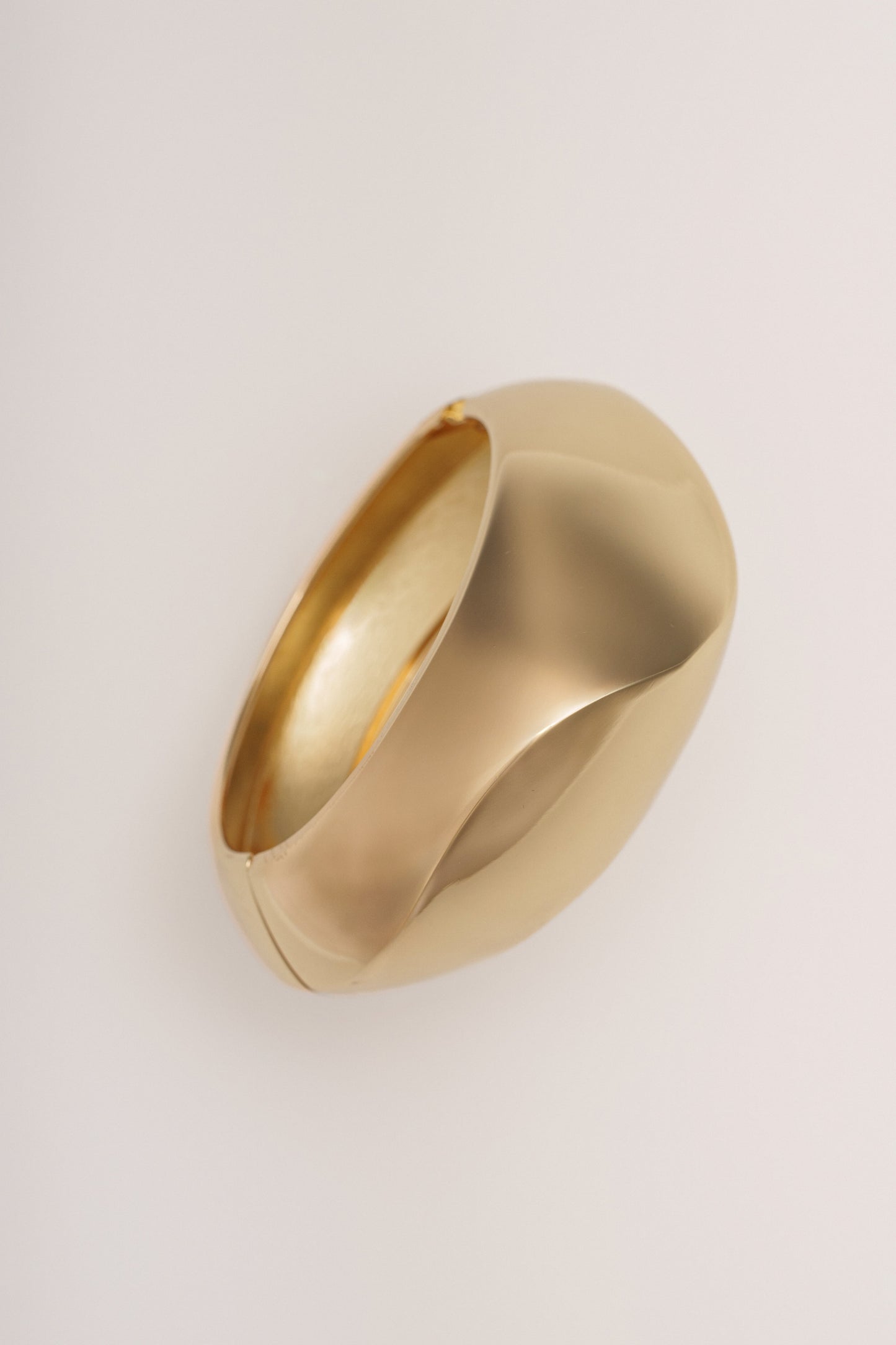 Gold Blair Hinge Bracelet JLUXLABEL