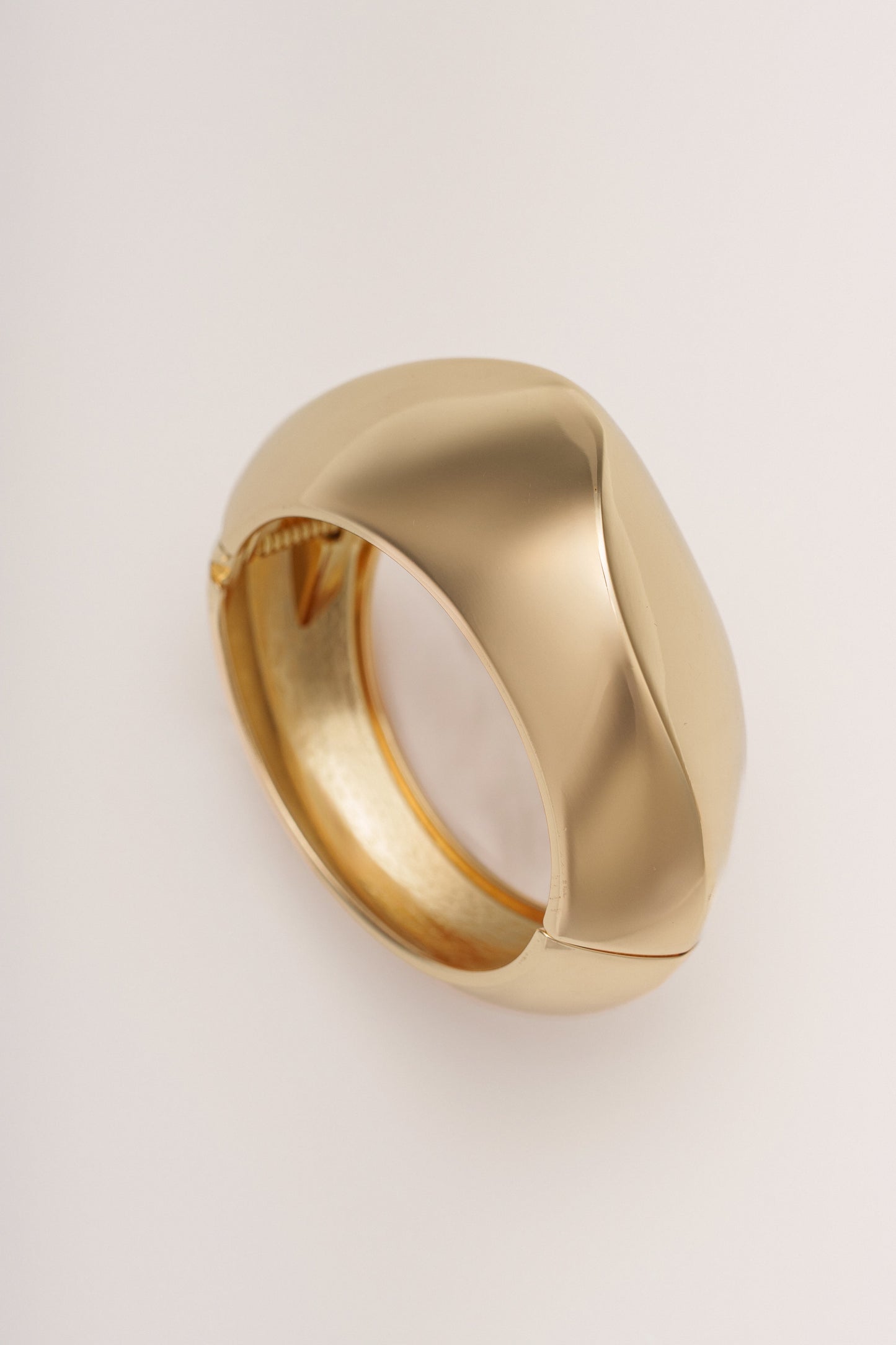 Gold Blair Hinge Bracelet JLUXLABEL