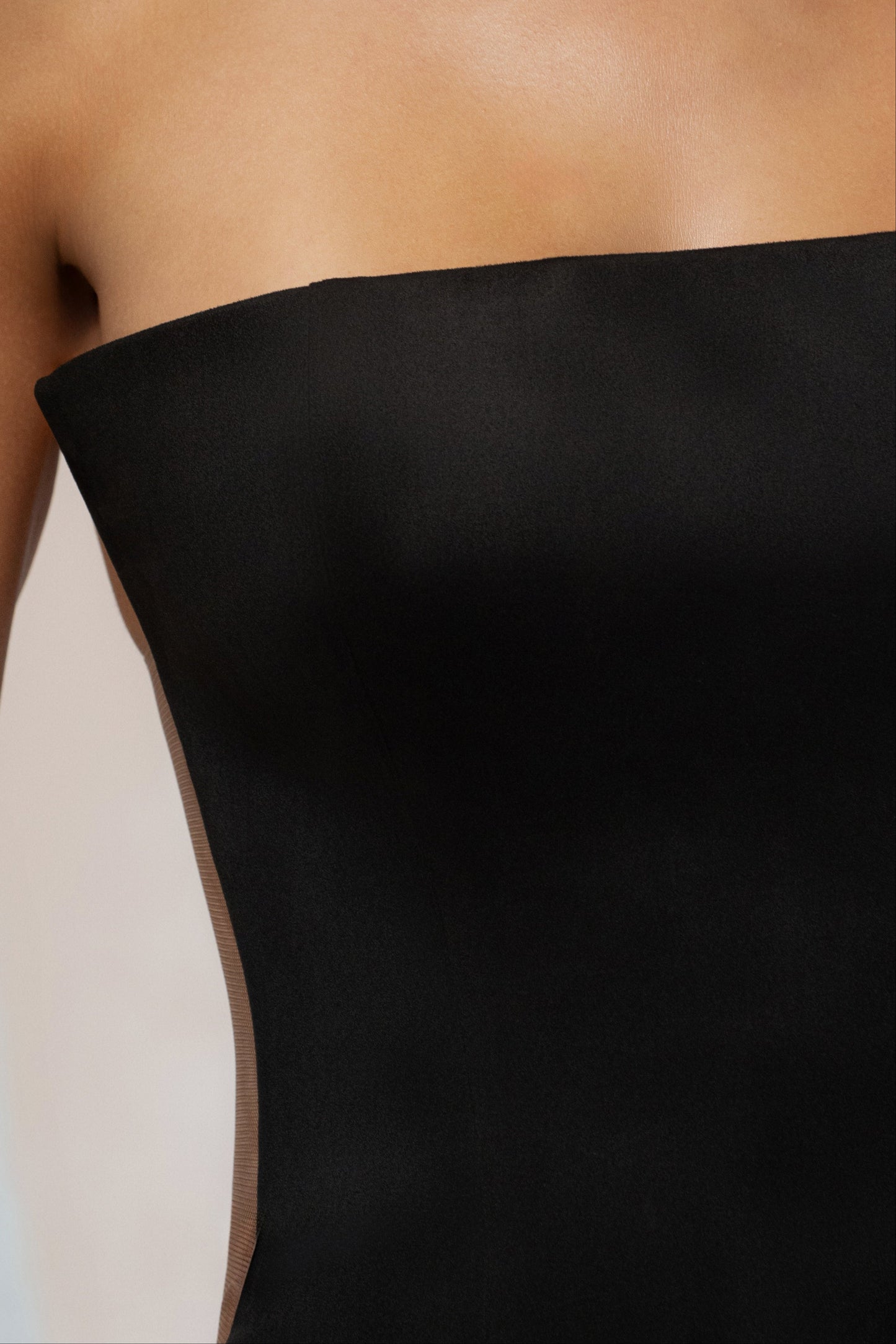 Black Madison Suede Maxi Dress JLUXLABEL