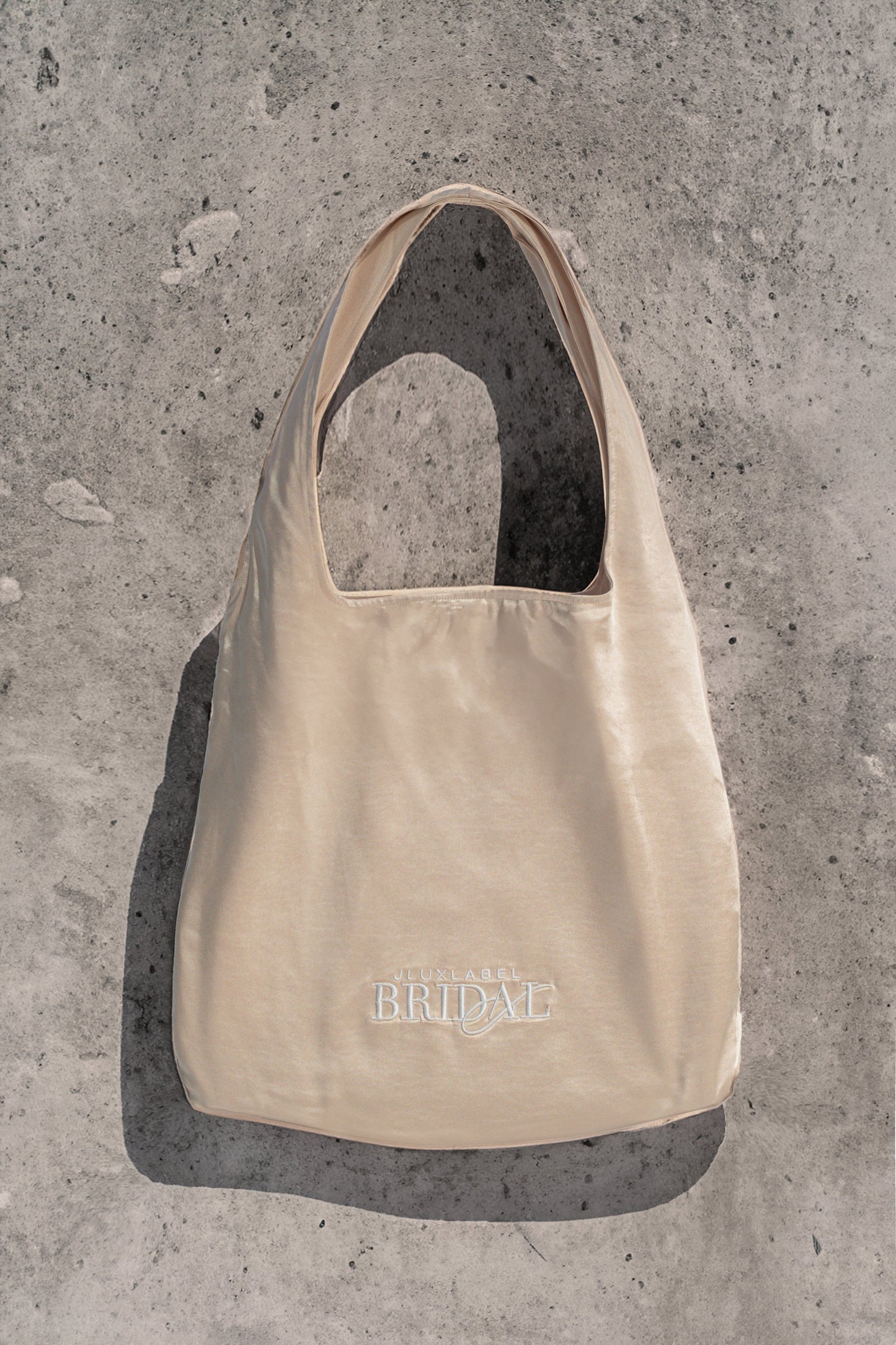 Champagne Love Story Bridal Handbag JLUXLABEL