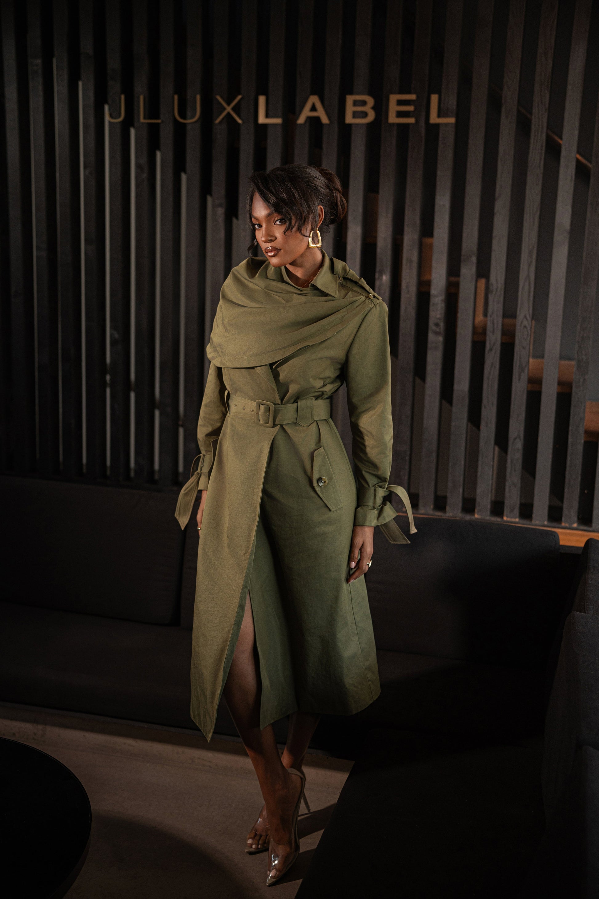 Olive The Classic Trench Coat JLUXLABEL