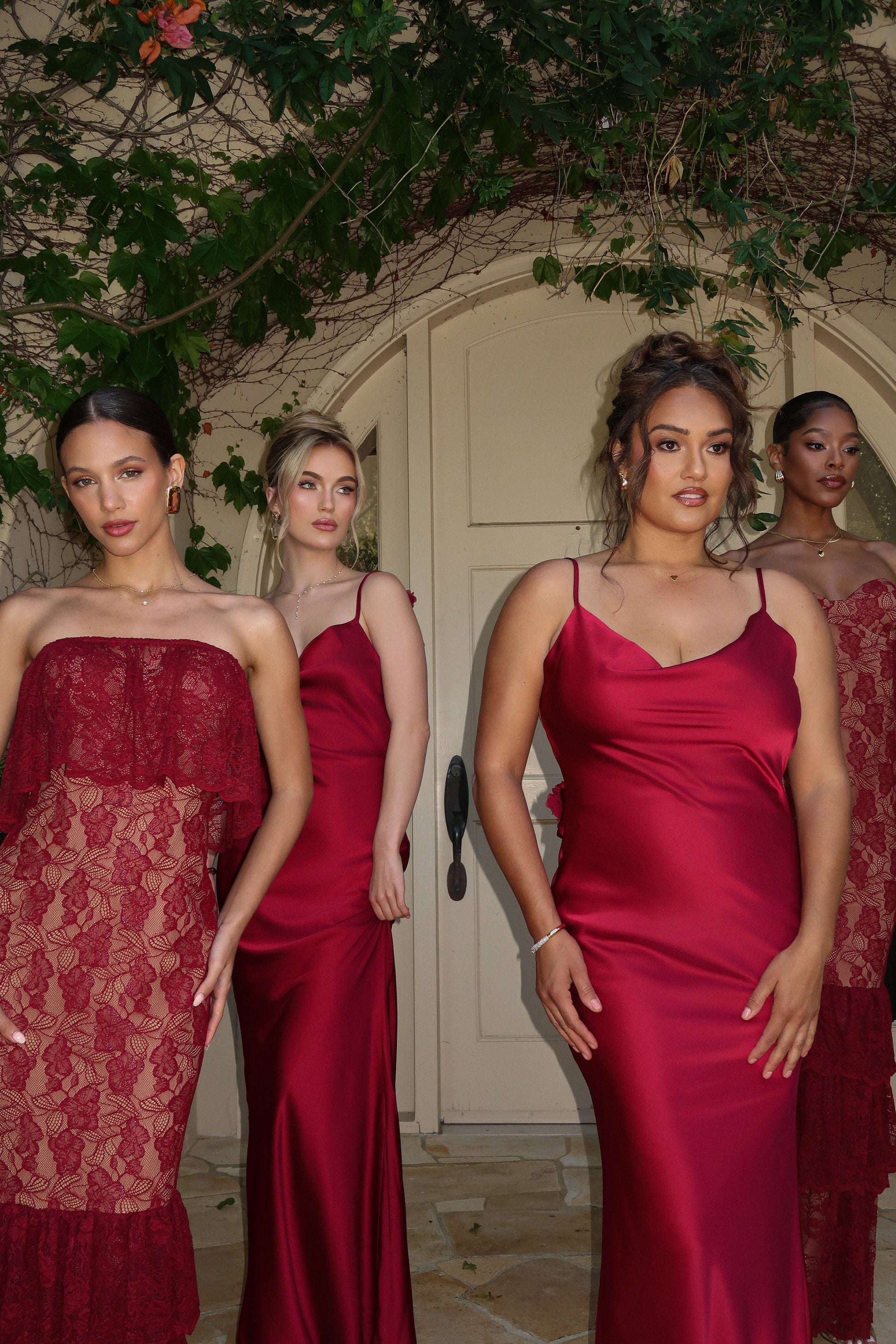 Red Fairytale Ending Lace Maxi Dress NEWFASHIONEDGE