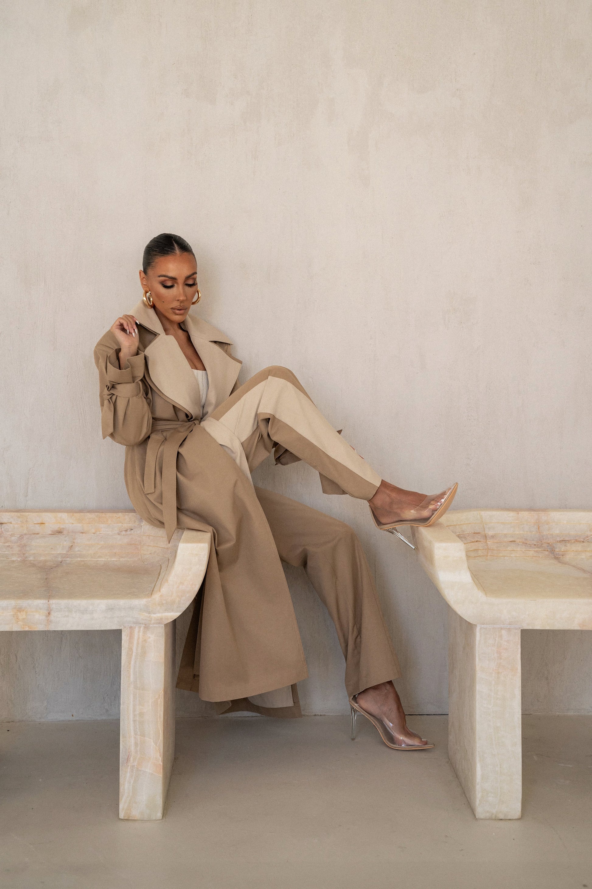 Khaki For The Moment Pants JLUXLABEL