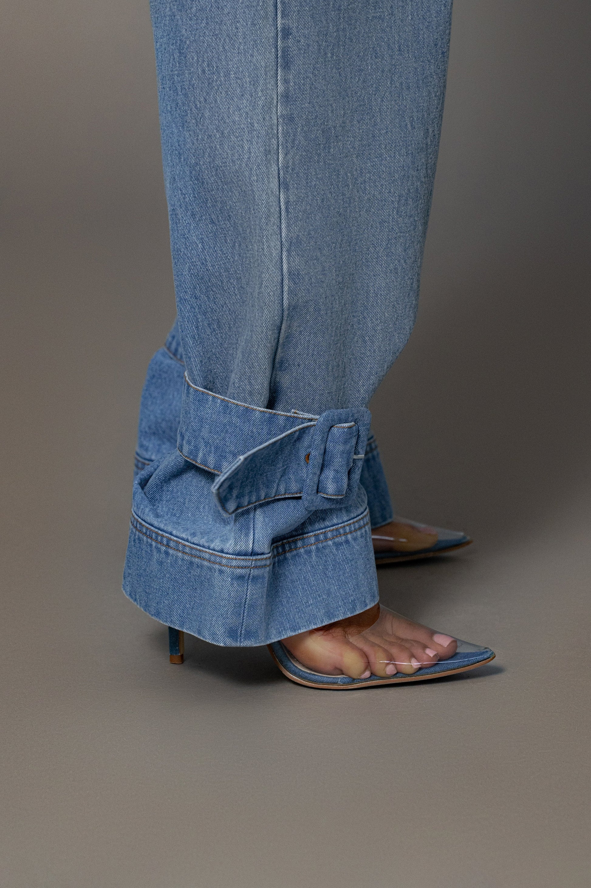 Medium Wash Sissel Denim Jeans JLUXLABEL