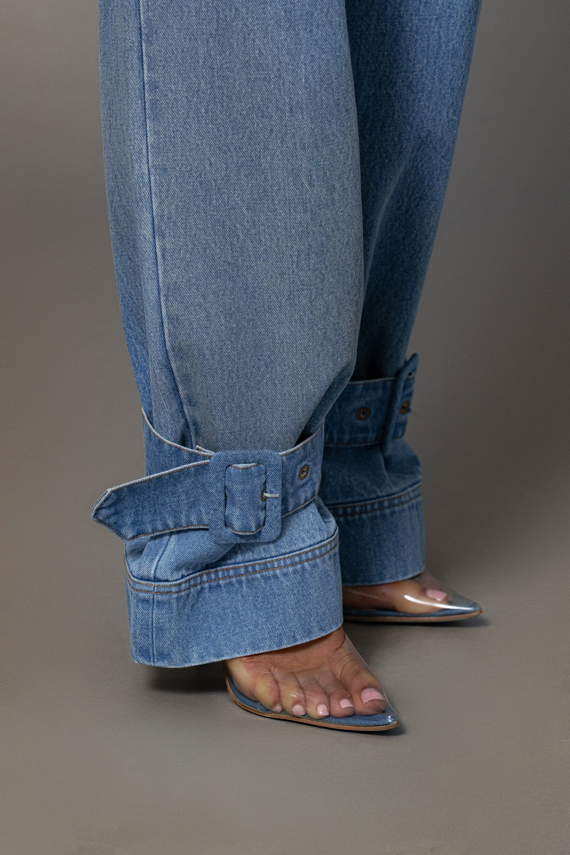 Medium Wash Sissel Denim Jeans JLUXLABEL