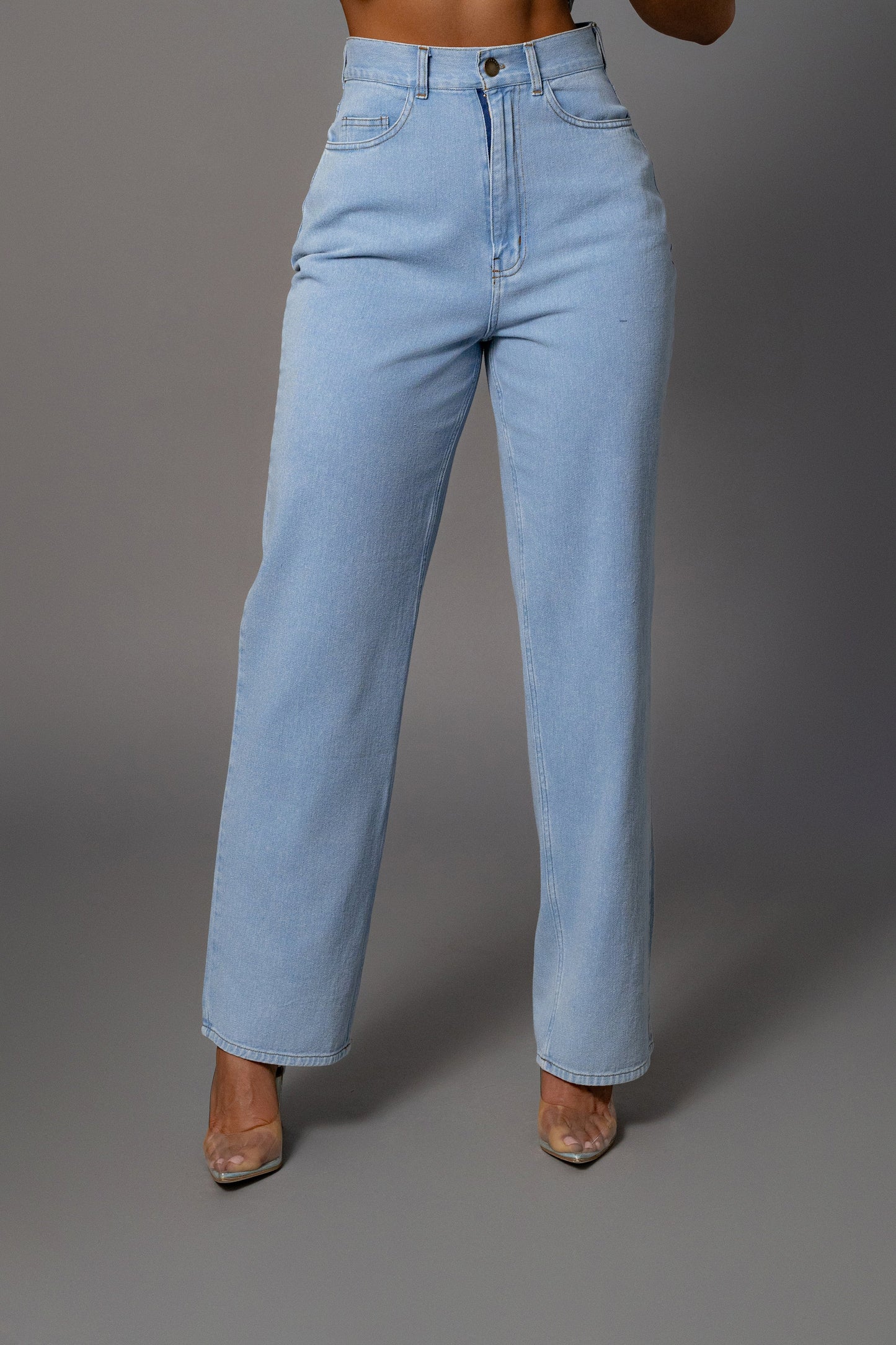 Medium Wash Denim Aline Jeans JLUXLABEL