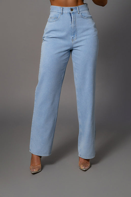 Medium Wash Denim Aline Jeans JLUXLABEL