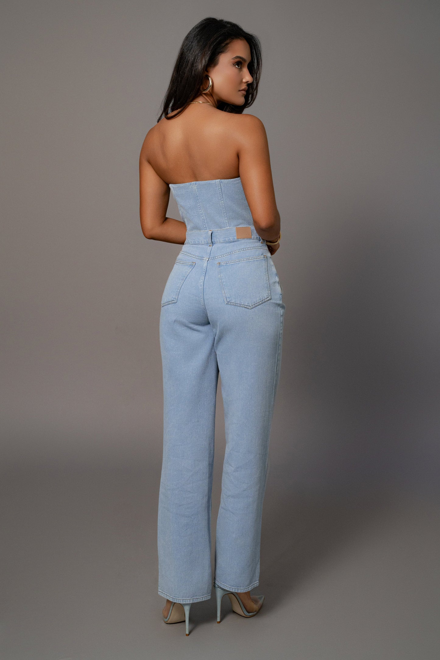 Medium Wash Denim Aline Jeans JLUXLABEL