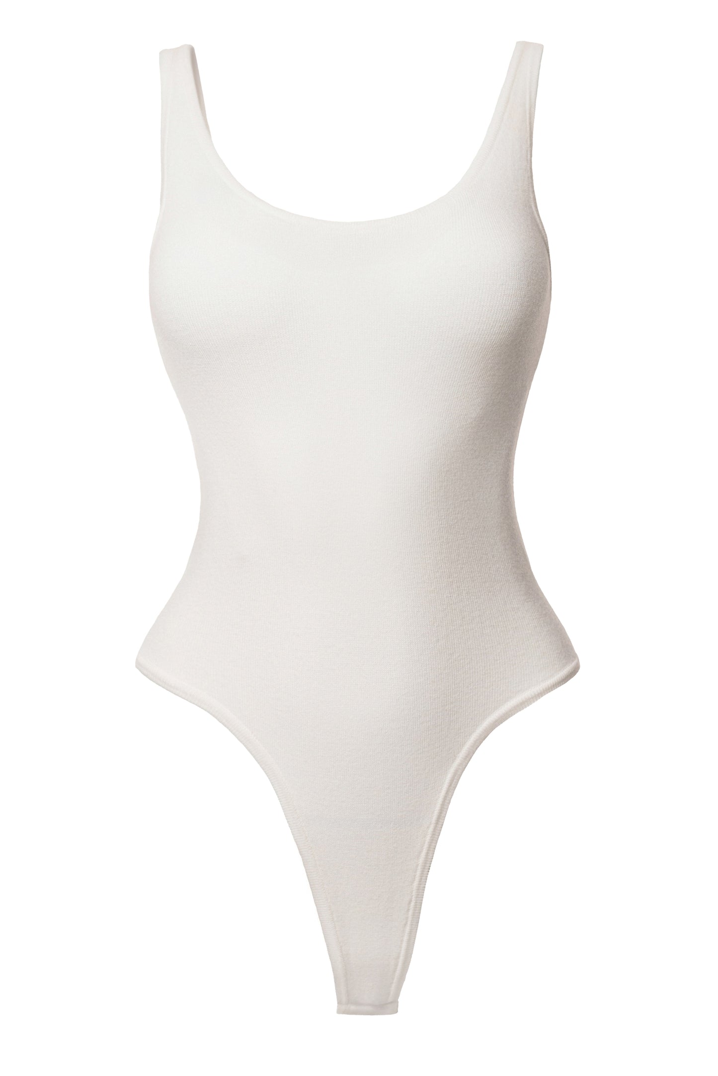 Ivory Romi Knit Bodysuit JLUXLABEL