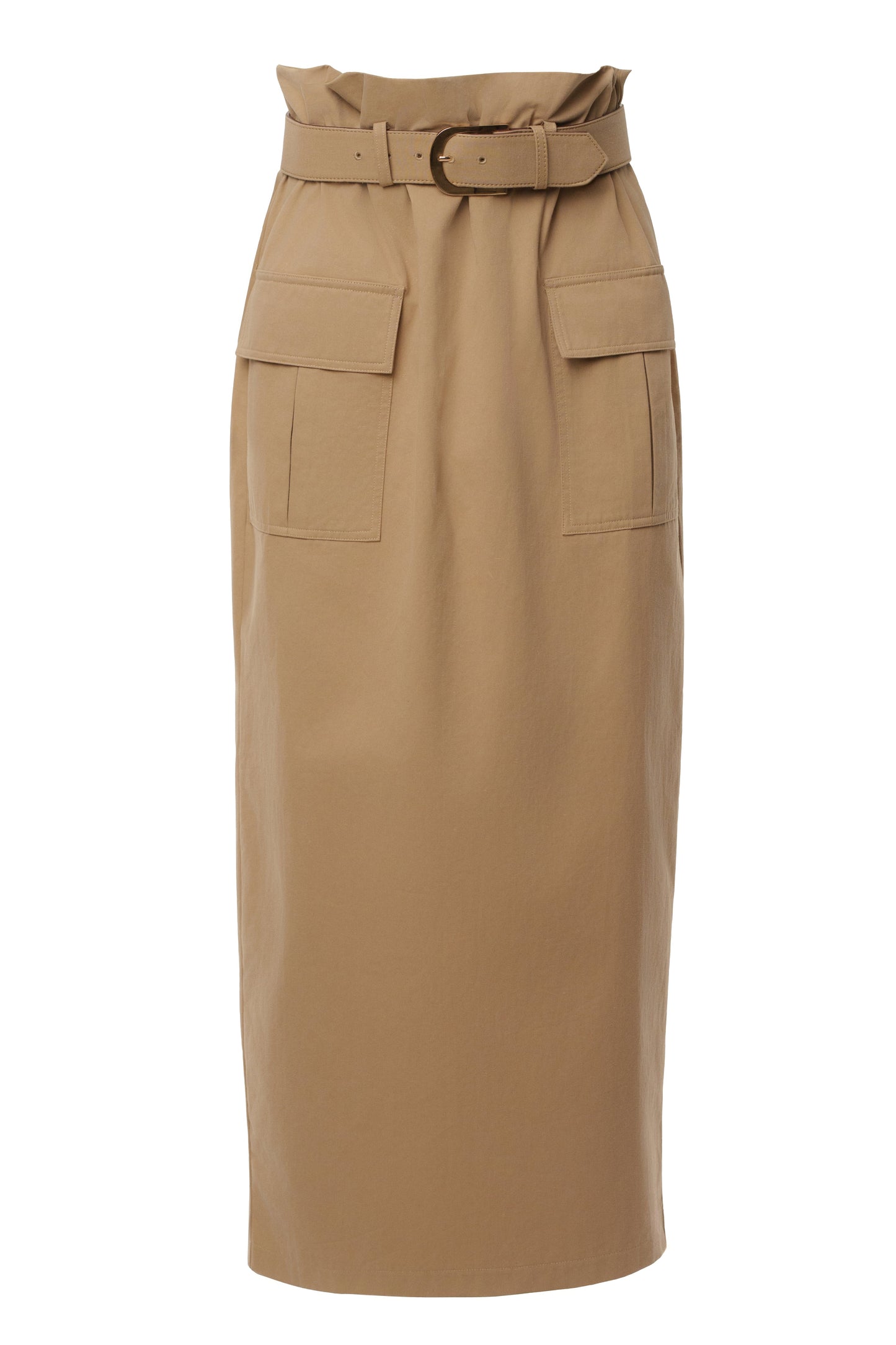 Khaki New Edge Cargo Skirt JLUXLABEL