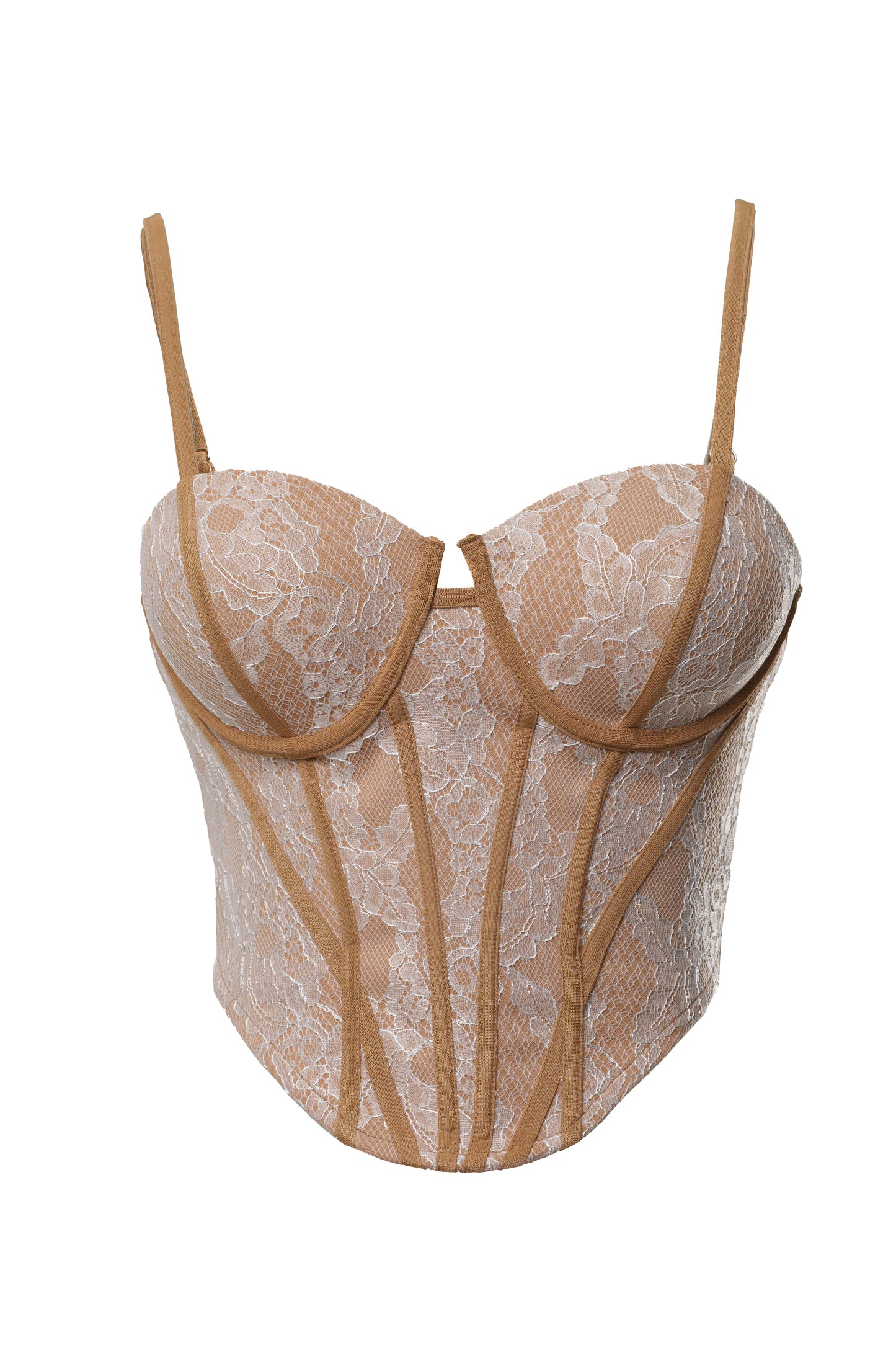 Ivory Desire Lace Corset JLUXLABEL