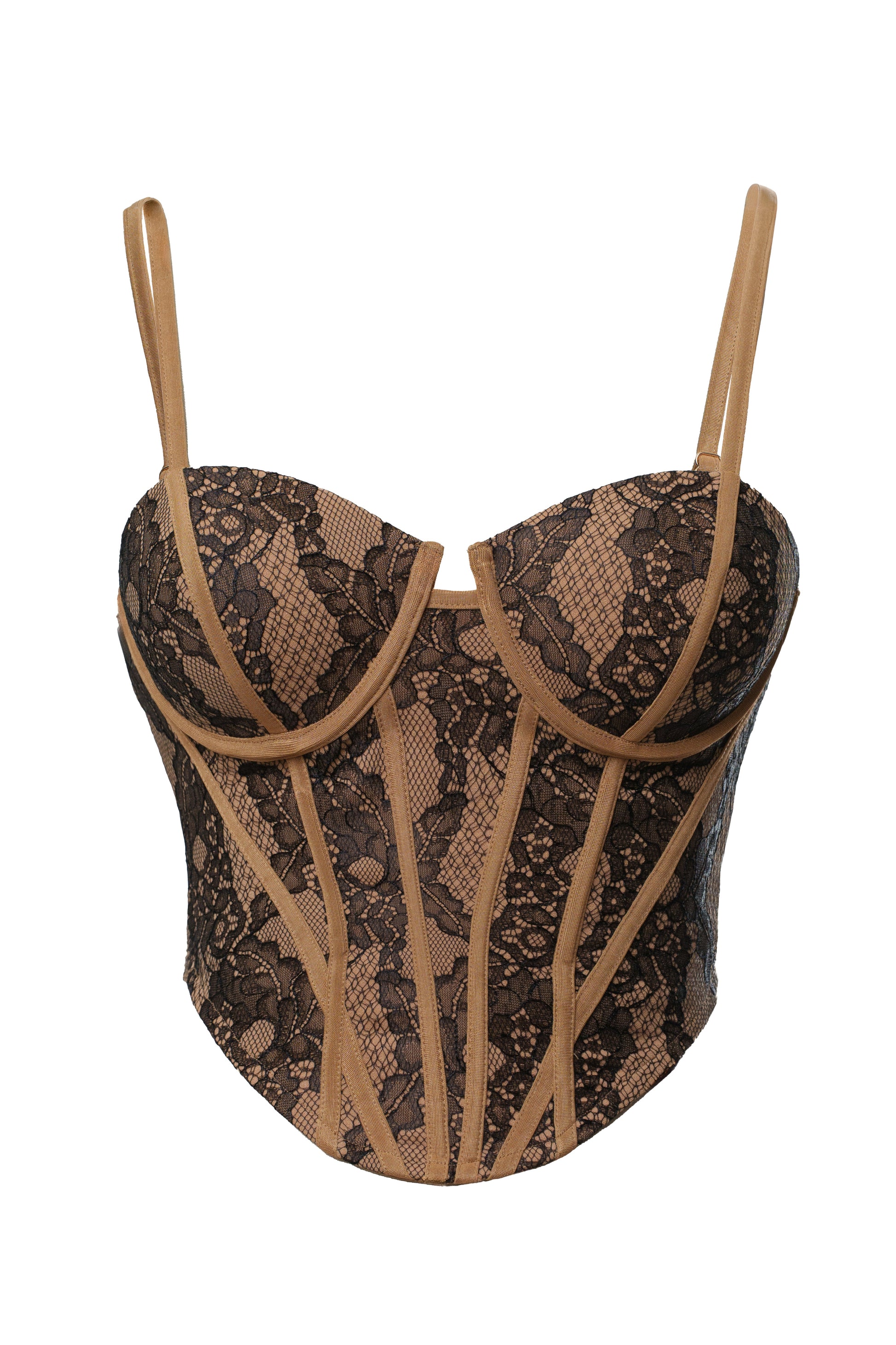 Black Desire Lace Corset JLUXLABEL
