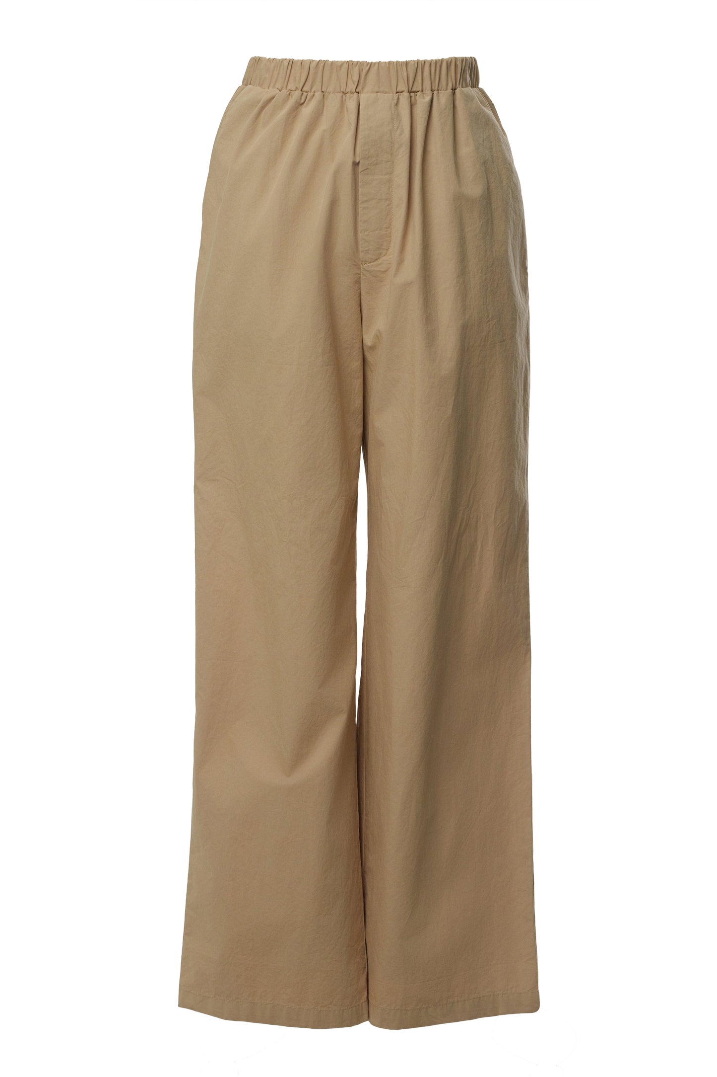 Beige Leon Poplin Pant NEWFASHIONEDGE