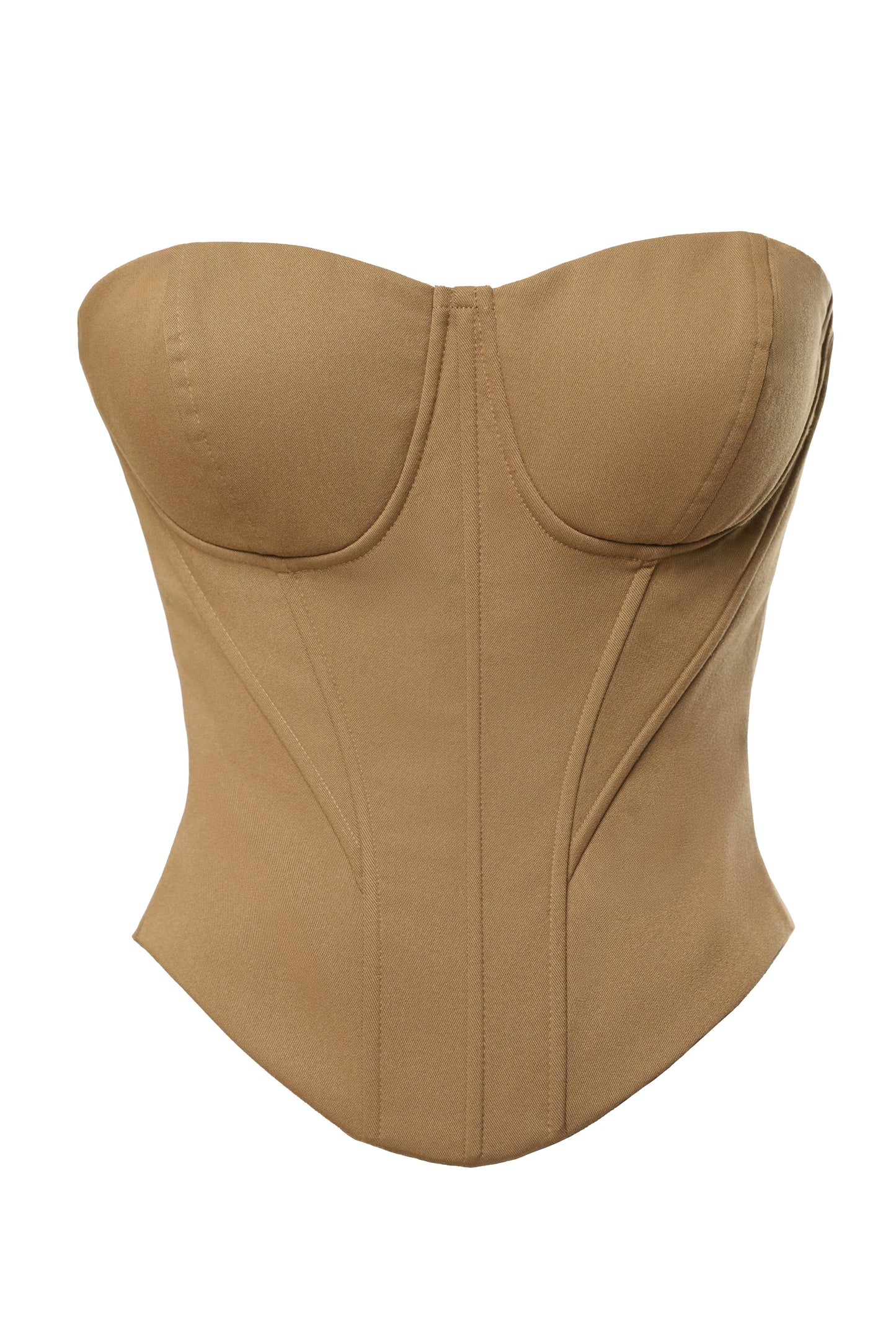 Tan Sunset Tides Corset JLUXLABEL