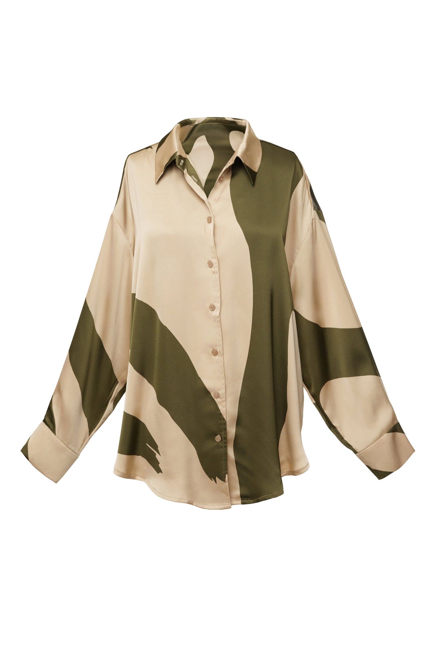 Multi Ella Safari Blouse NEWFASHIONEDGE