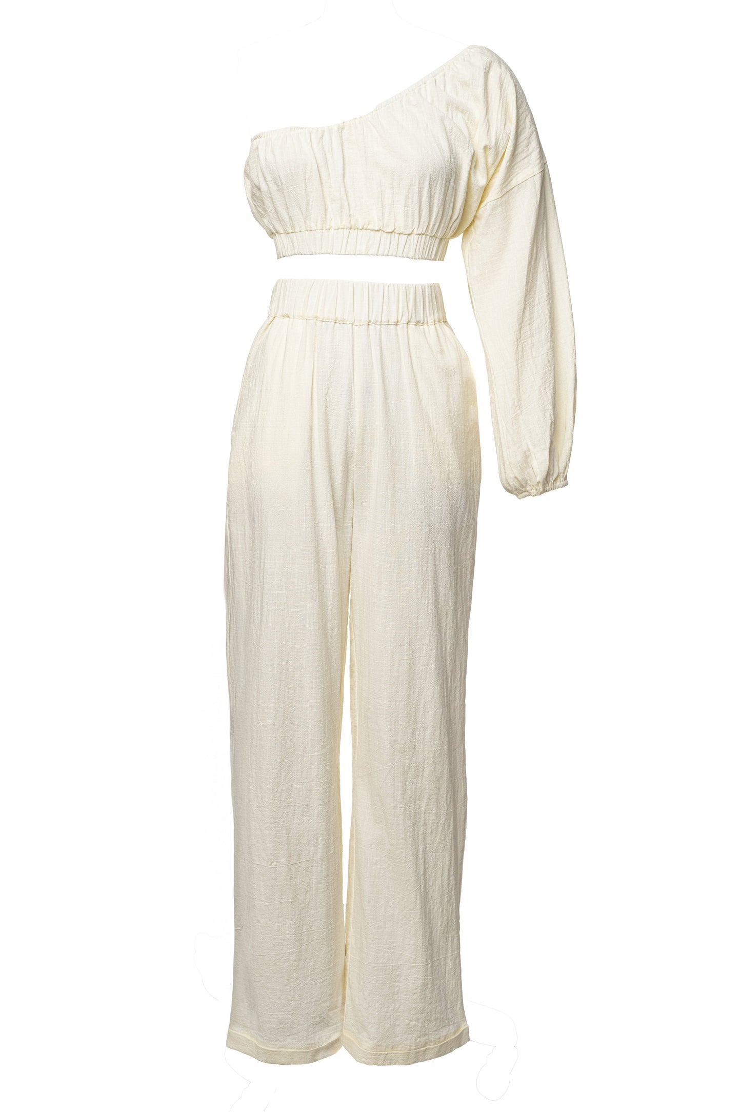 Ivory Coastal Tide Pant Set JLUXLABEL