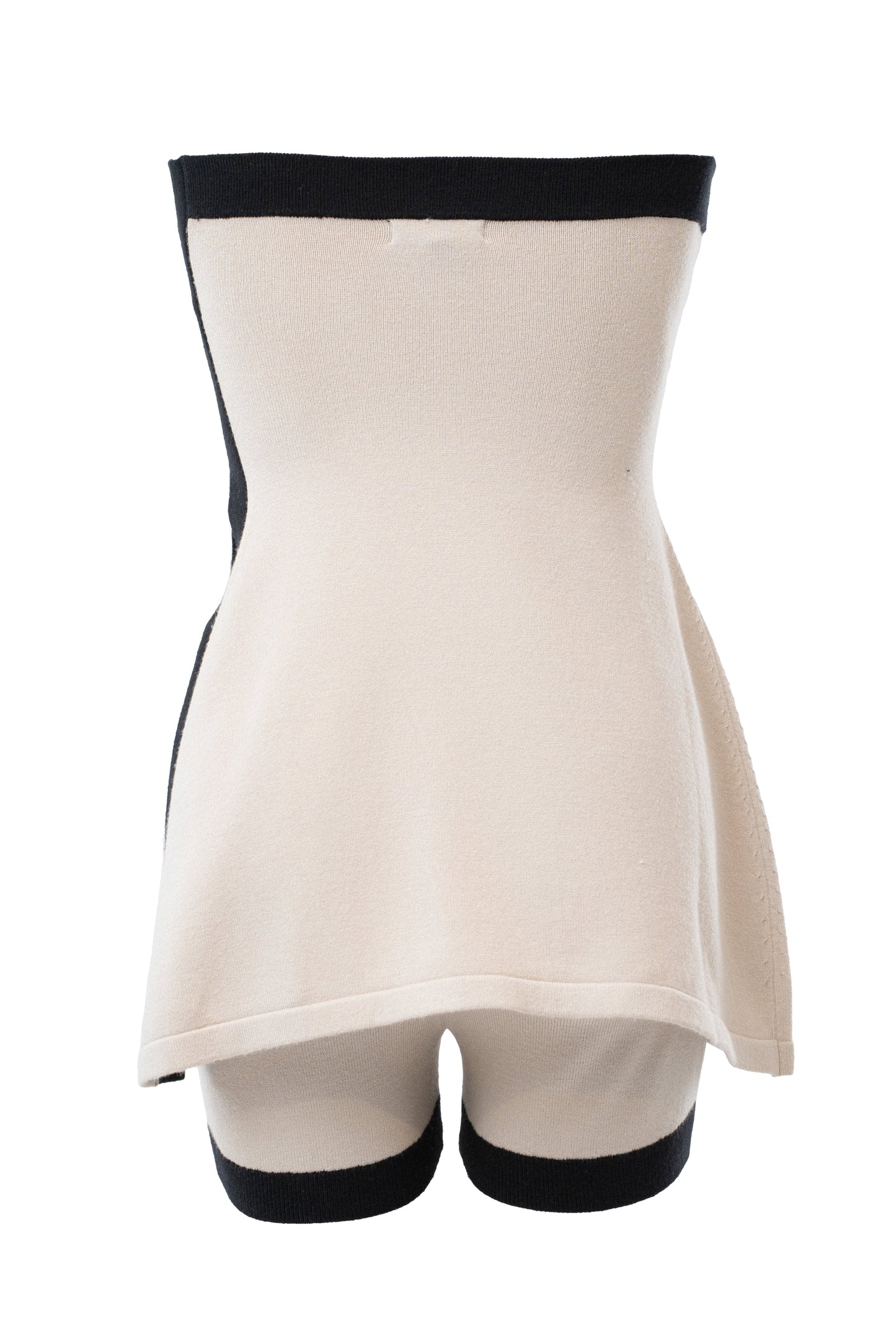 Milk/Black Olivea Knit Short Set JLUXLABEL