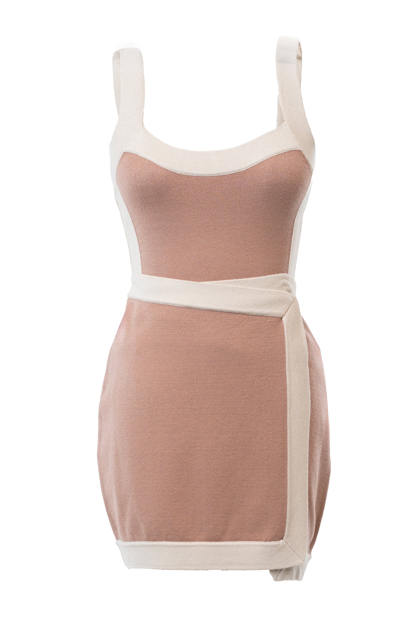 Mocha/Milk Coast Is Clear Skirt Set NEWFASHIONEDGE