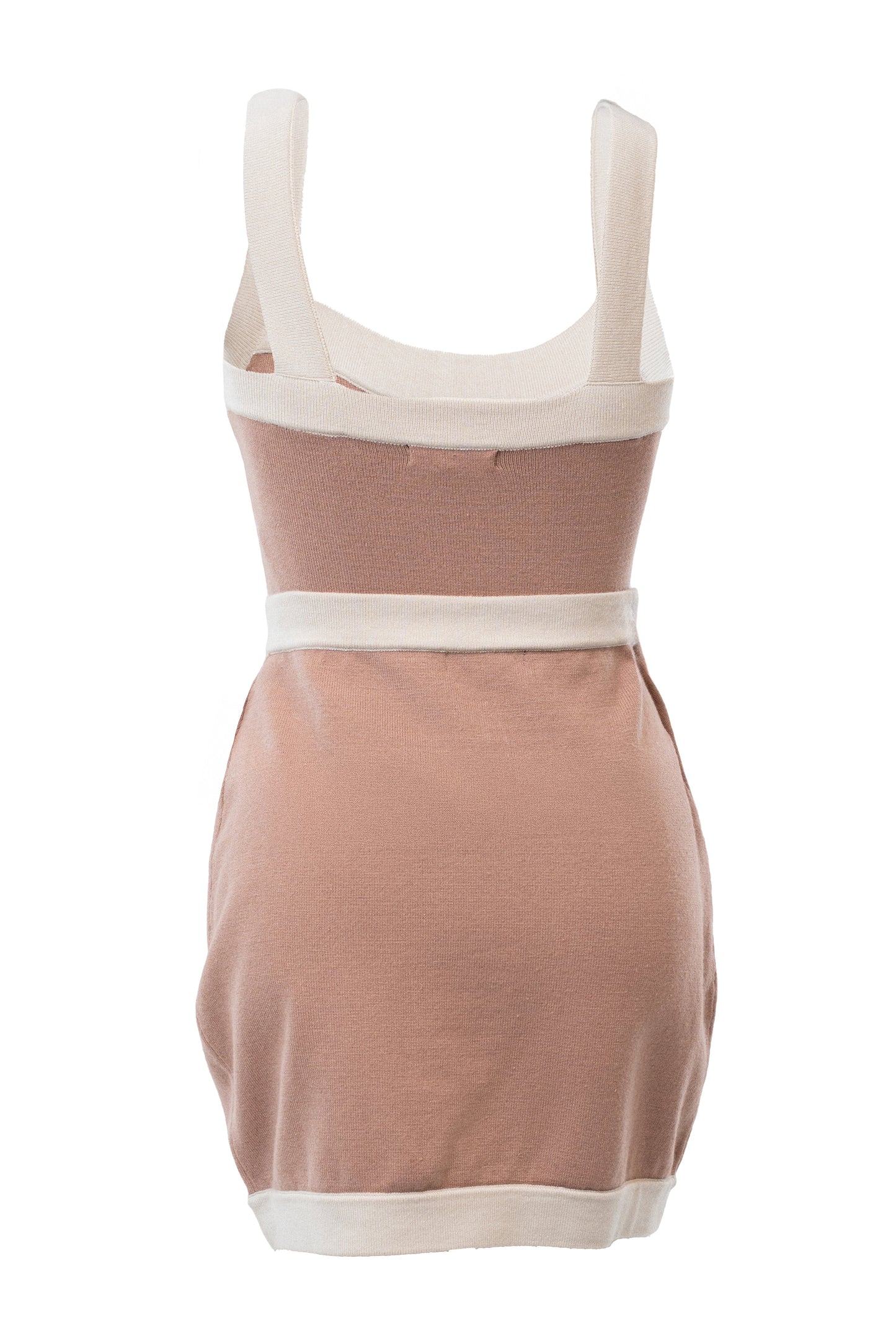 Mocha/Milk Coast Is Clear Skirt Set NEWFASHIONEDGE