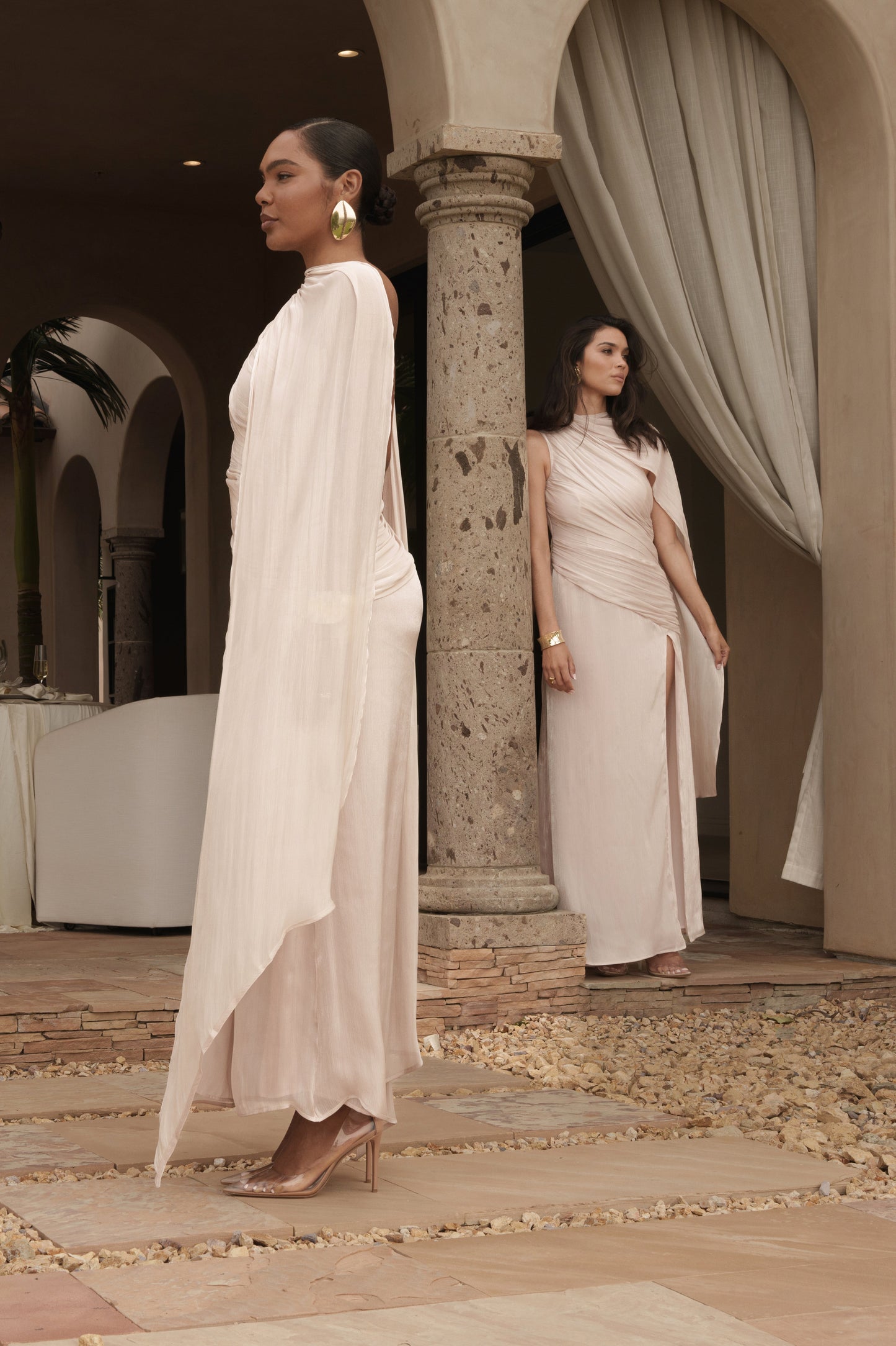 Champagne Eternal Muse Gown NEWFASHIONEDGE