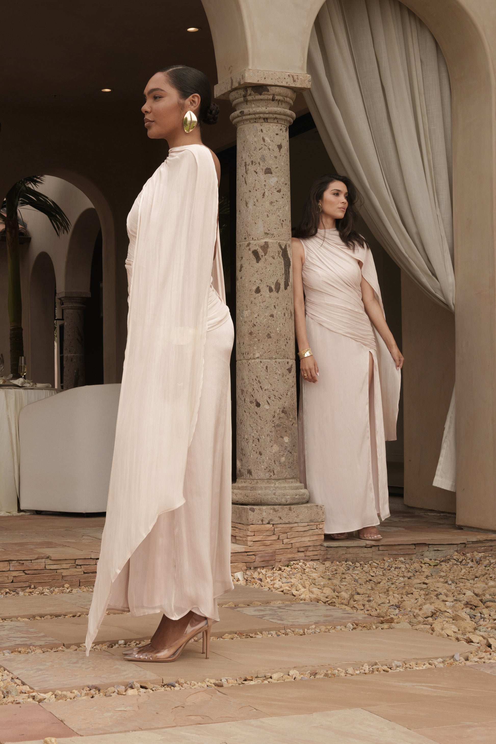 Champagne Eternal Muse Gown NEWFASHIONEDGE