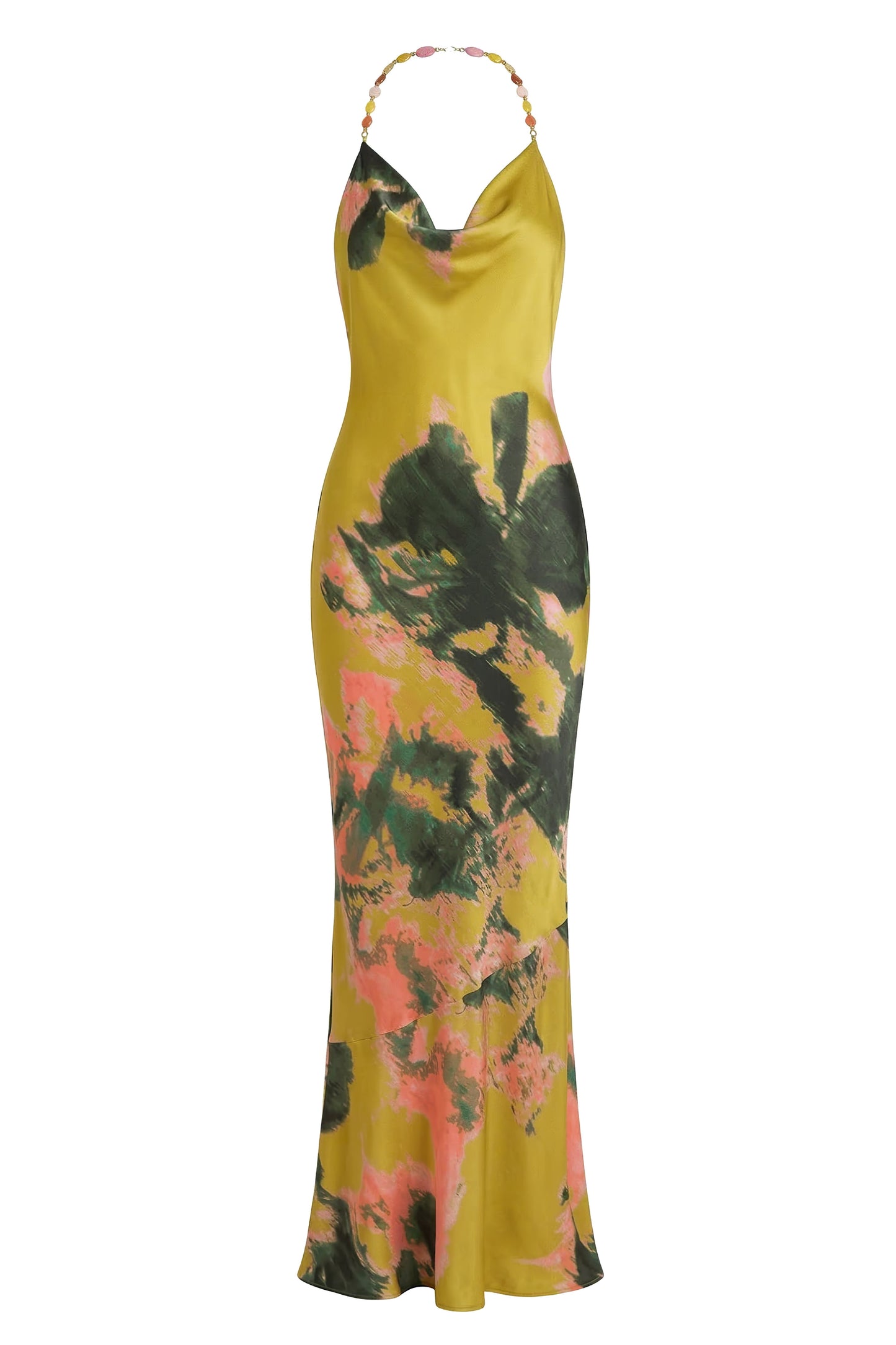 PRE-ORDER Yellow Print Bethani Maxi Dress NEWFASHIONEDGE