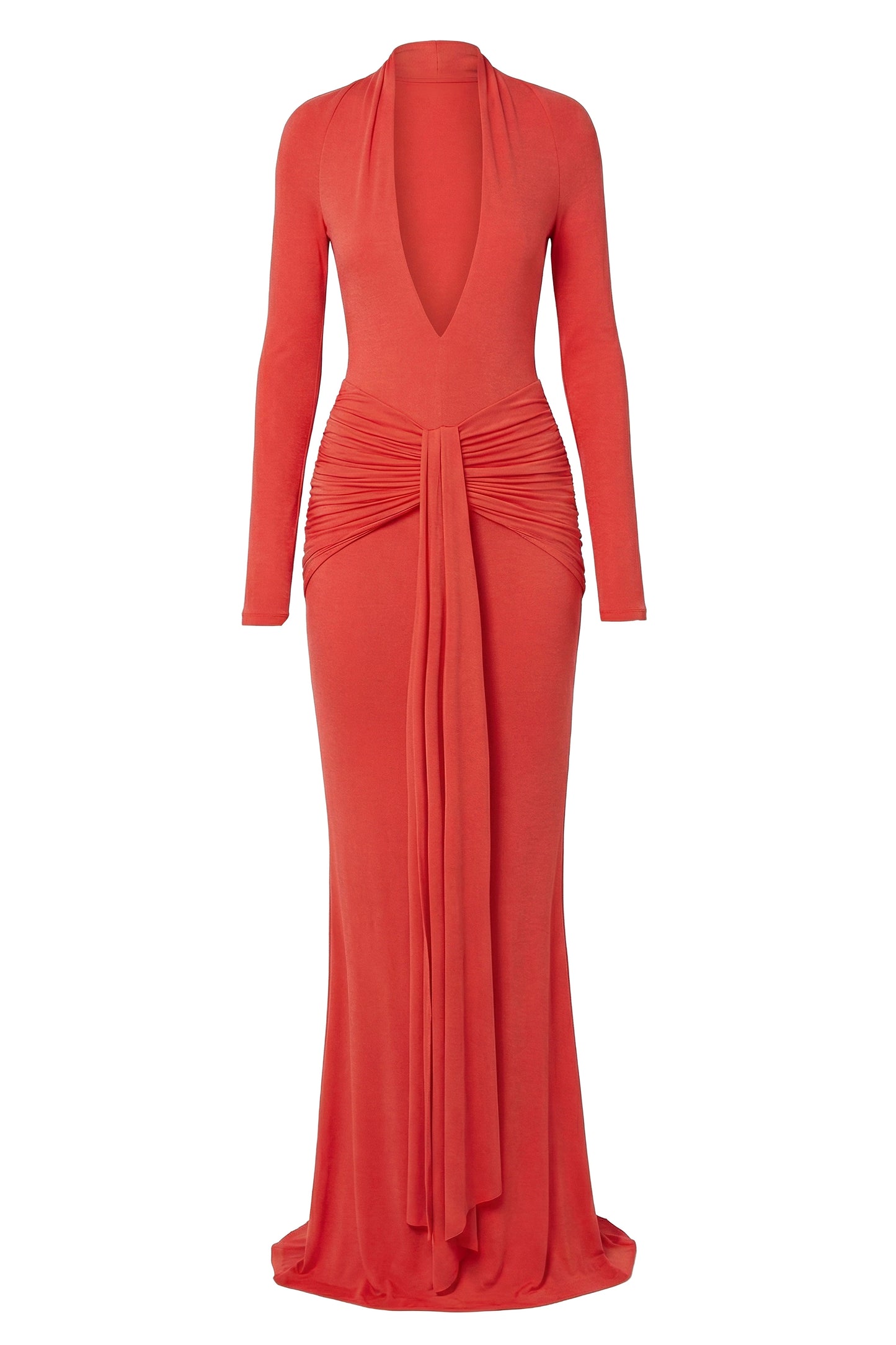 Coral All The Stars Maxi Dress JLUXLABEL
