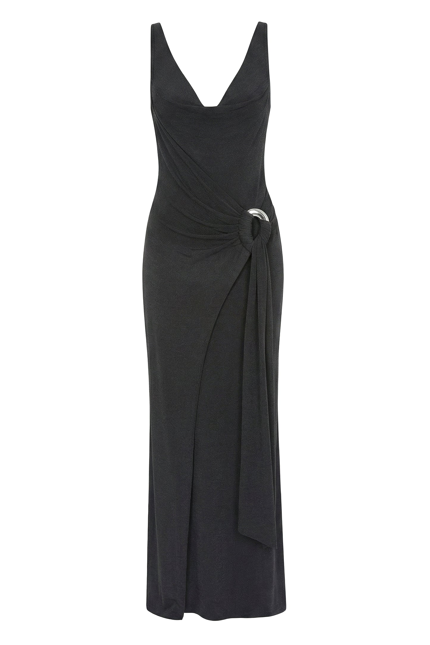 Black Divine State Maxi Dress JLUXLABEL