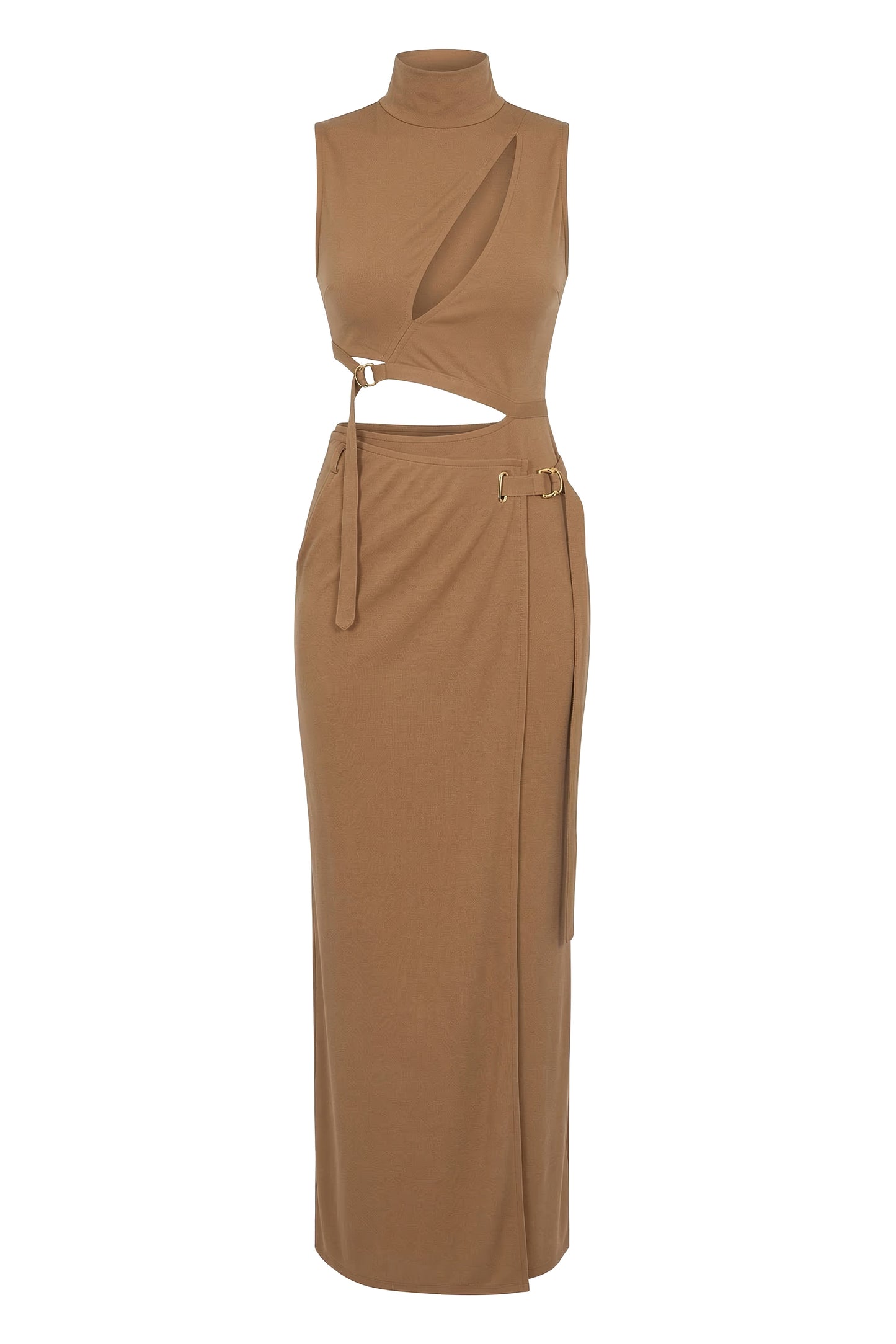 Tan Behind The Scenes Dress JLUXLABEL