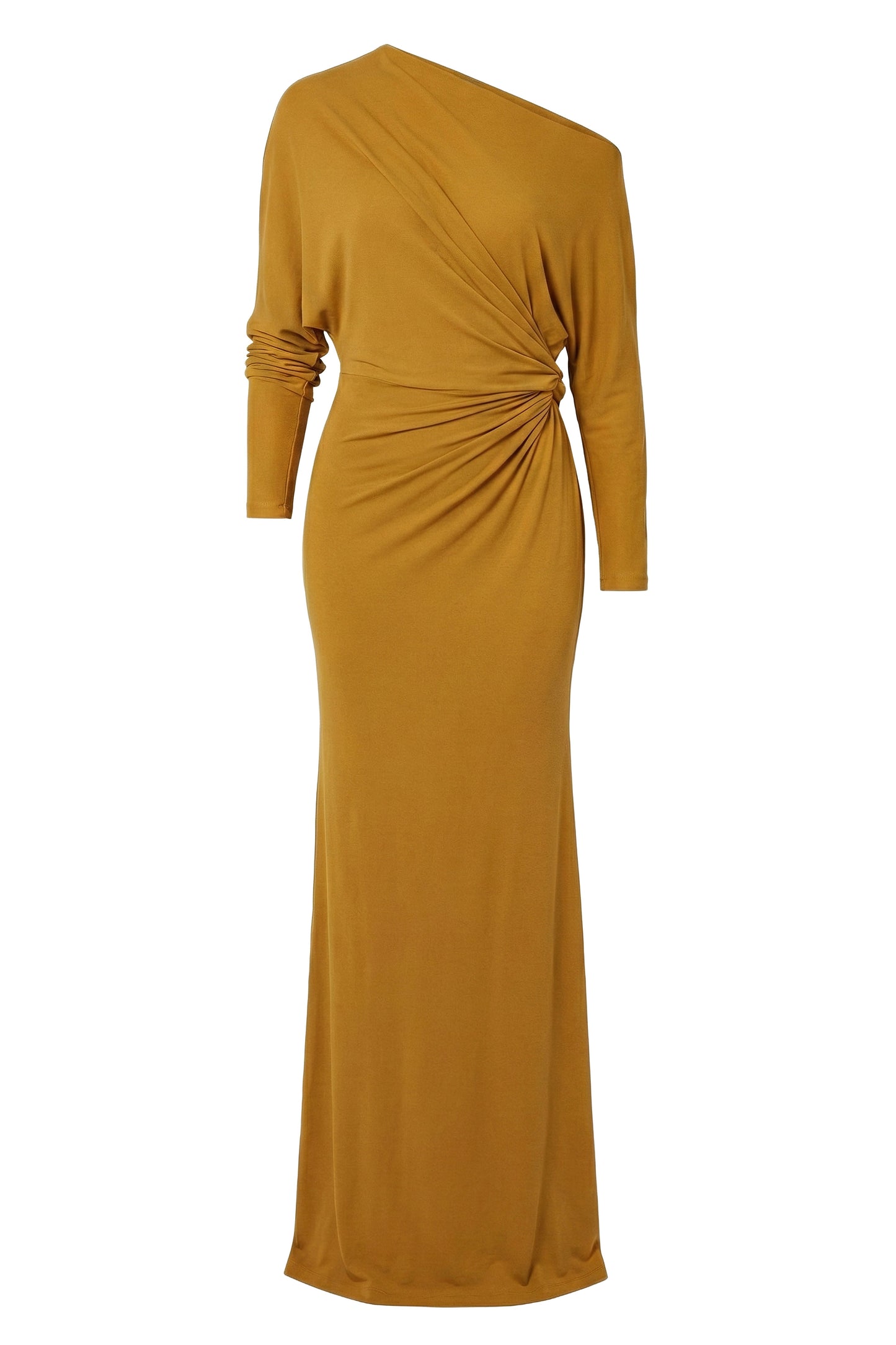 Mustard Eternal Obsession Maxi Dress JLUXLABEL