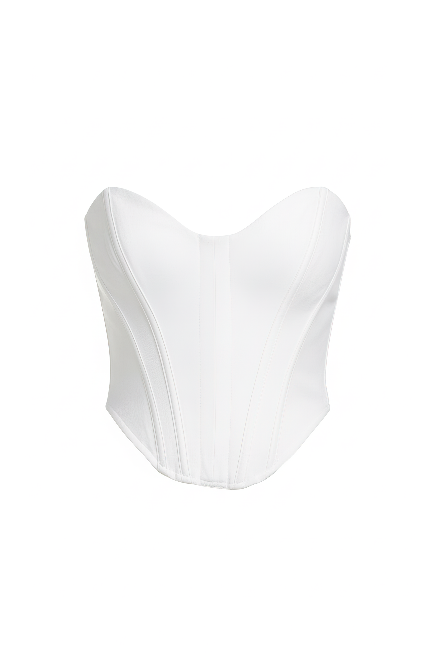 Ivory Beyond The Sea Linen Corset JLUXLABEL