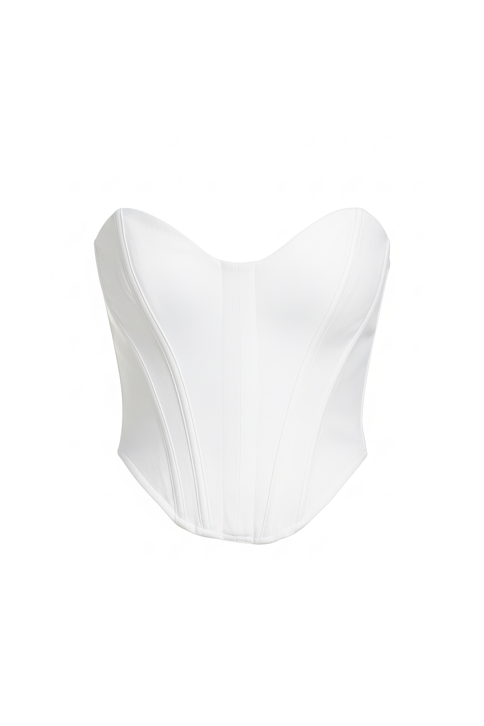 Ivory Beyond The Sea Linen Corset JLUXLABEL