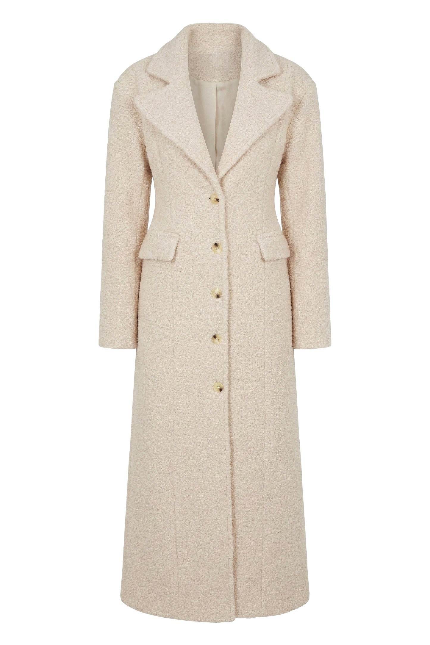 Ivory Midnight Check In Coat JLUXLABEL