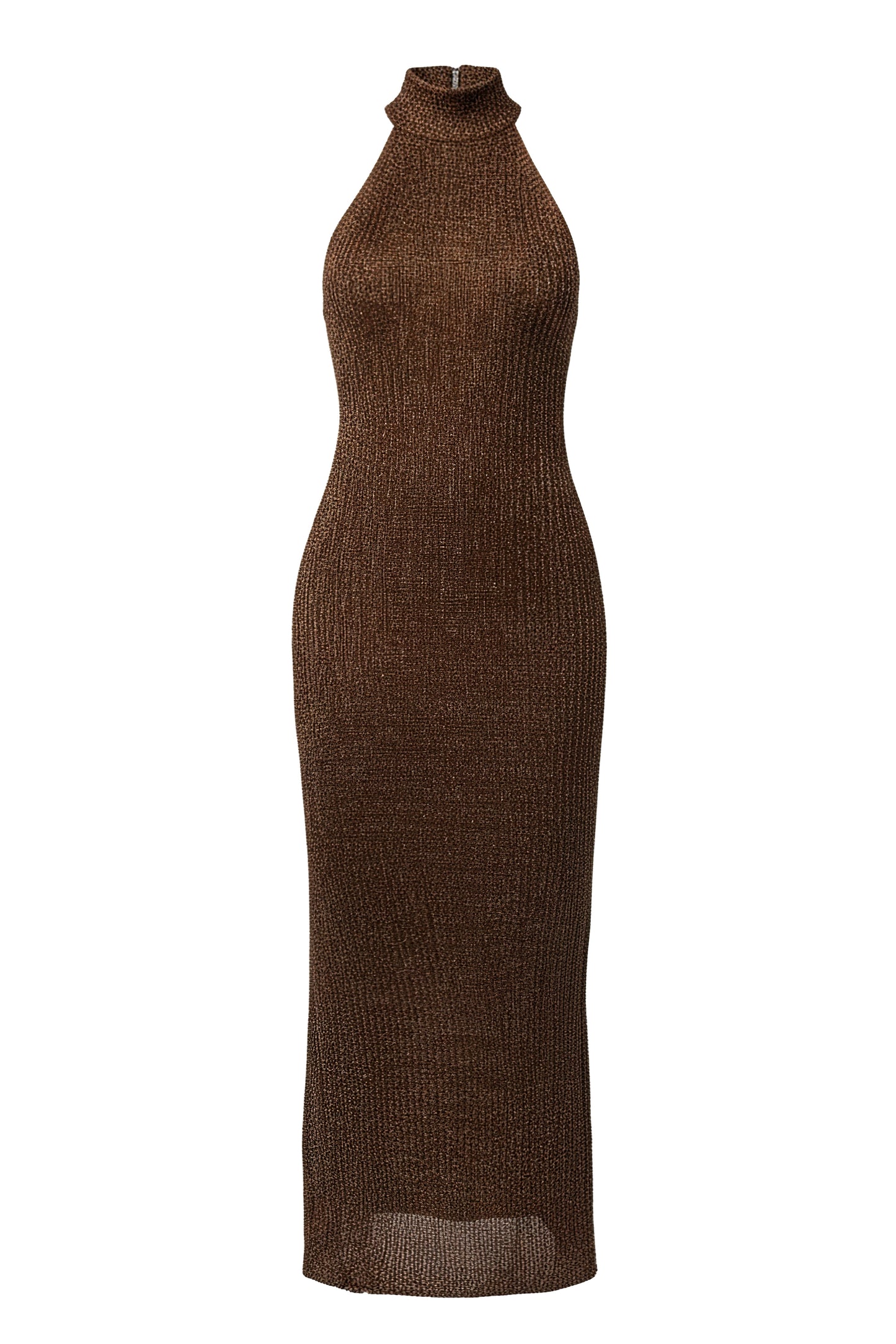 Bronze Echo Of Light Maxi Dress JLUXLABEL
