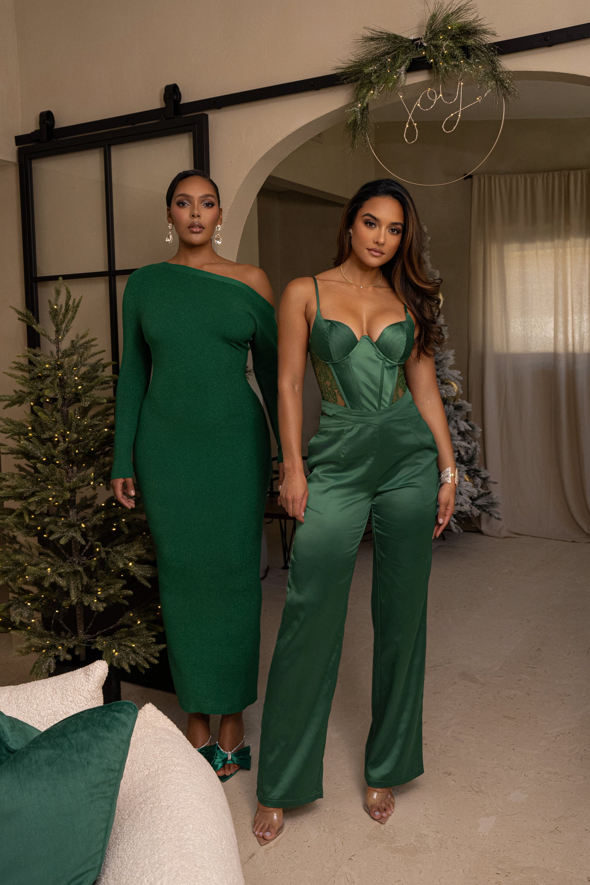 Green Incomparable Lace Bodysuit JLUXLABEL