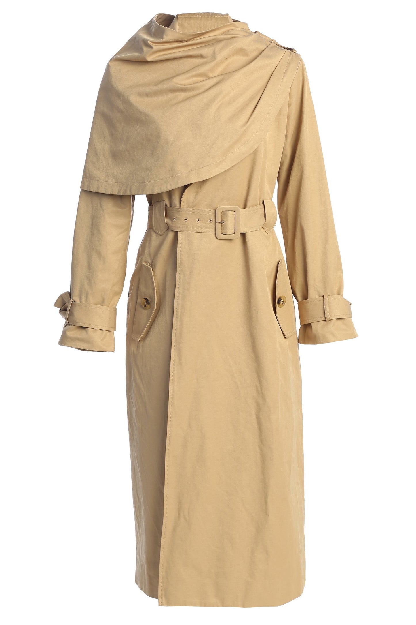 Khaki The Classic Trench Coat JLUXLABEL