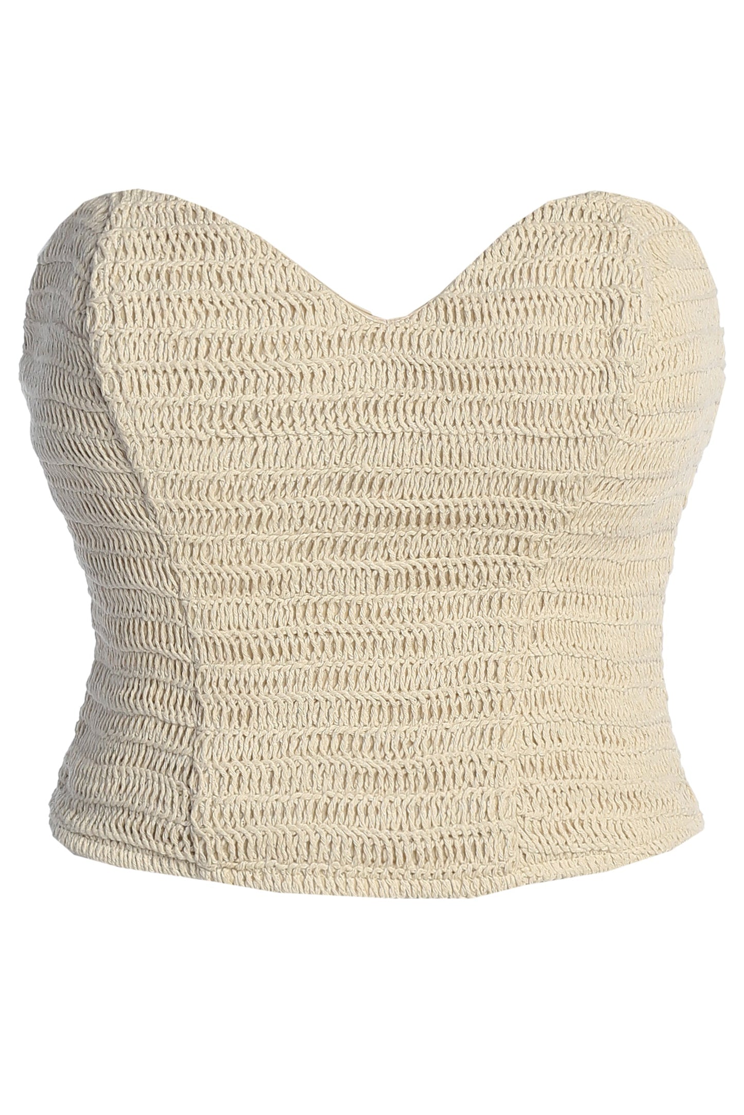 Beige Lila Bustier JLUXLABEL