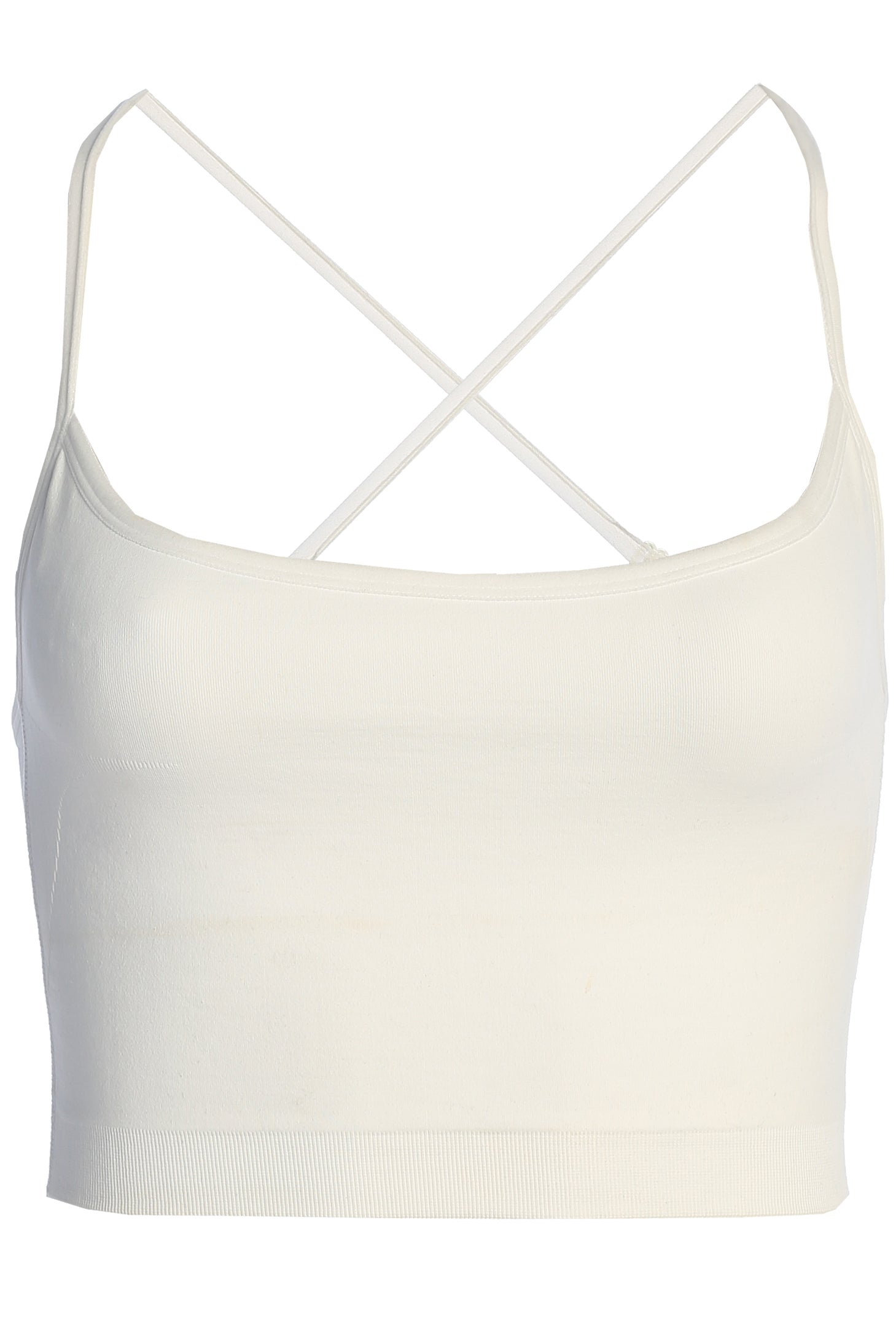 White Active Crop Top NEWFASHIONEDGE