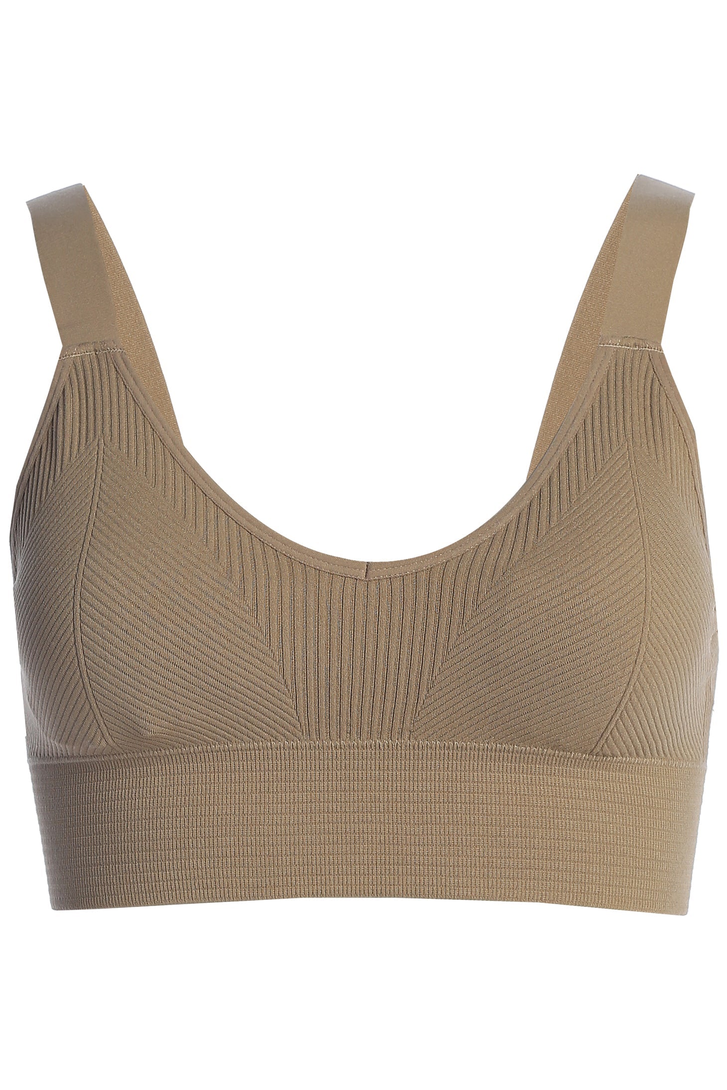 Beige New Flow Active Top JLUXLABEL