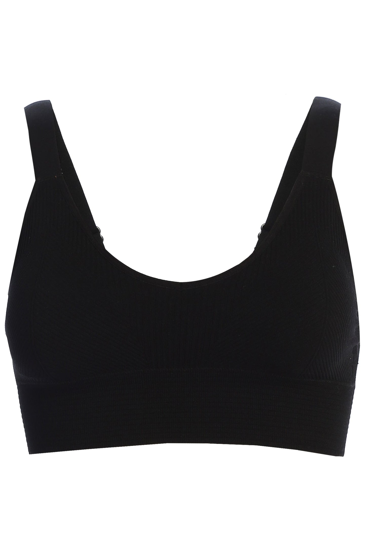 Black New Flow Active Top JLUXLABEL