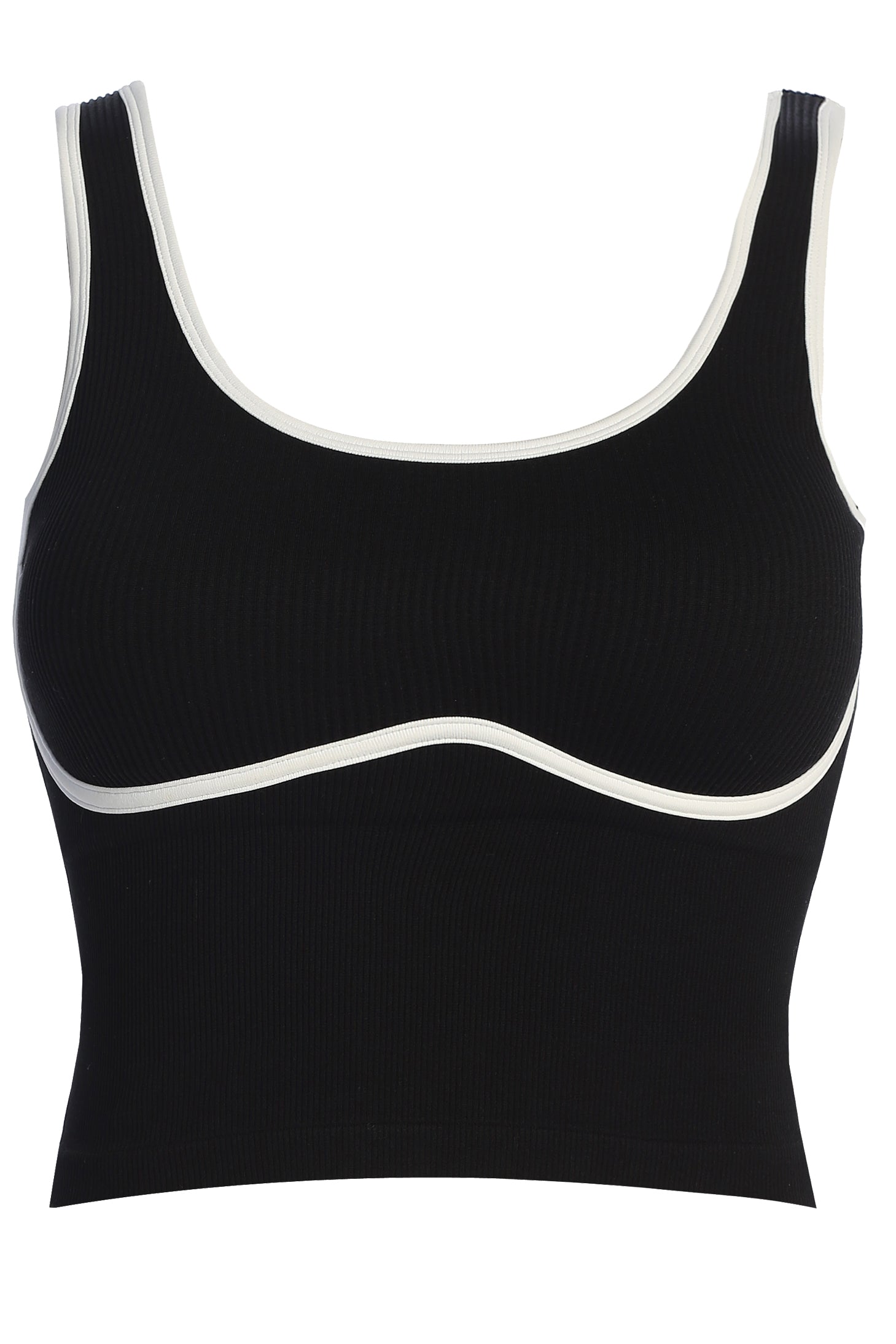Black/White Limitless Performance Top JLUXLABEL