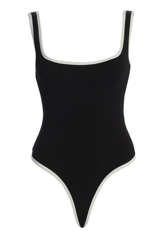 Black/White Revive Bodysuit JLUXLABEL