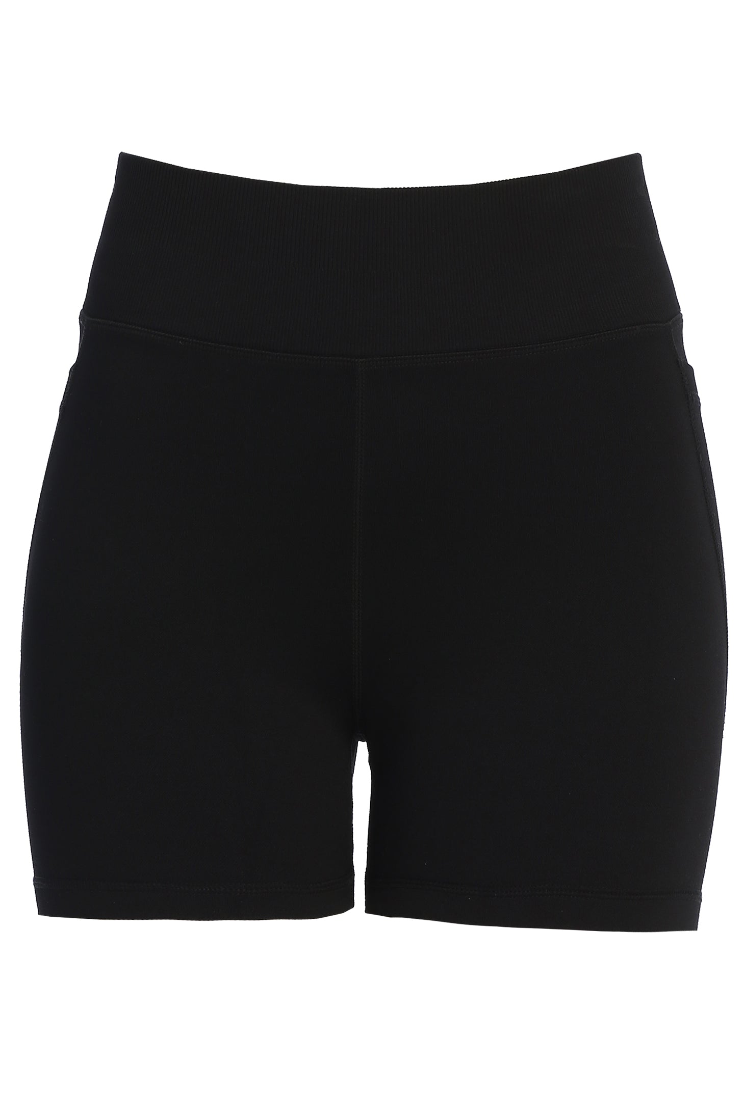Black On The Move Biker Short JLUXLABEL