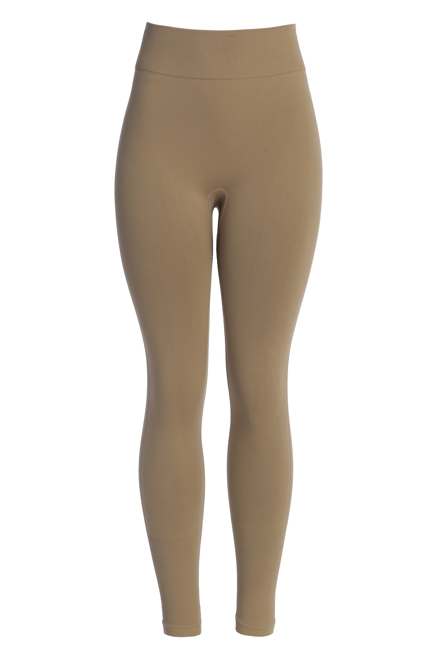 Beige Balance High Rise Leggings JLUXLABEL