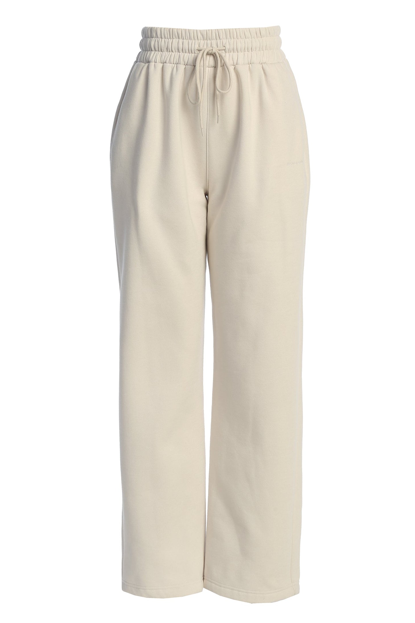 Bone JLUXLABEL Logo Fleece Pants JLUXLABEL